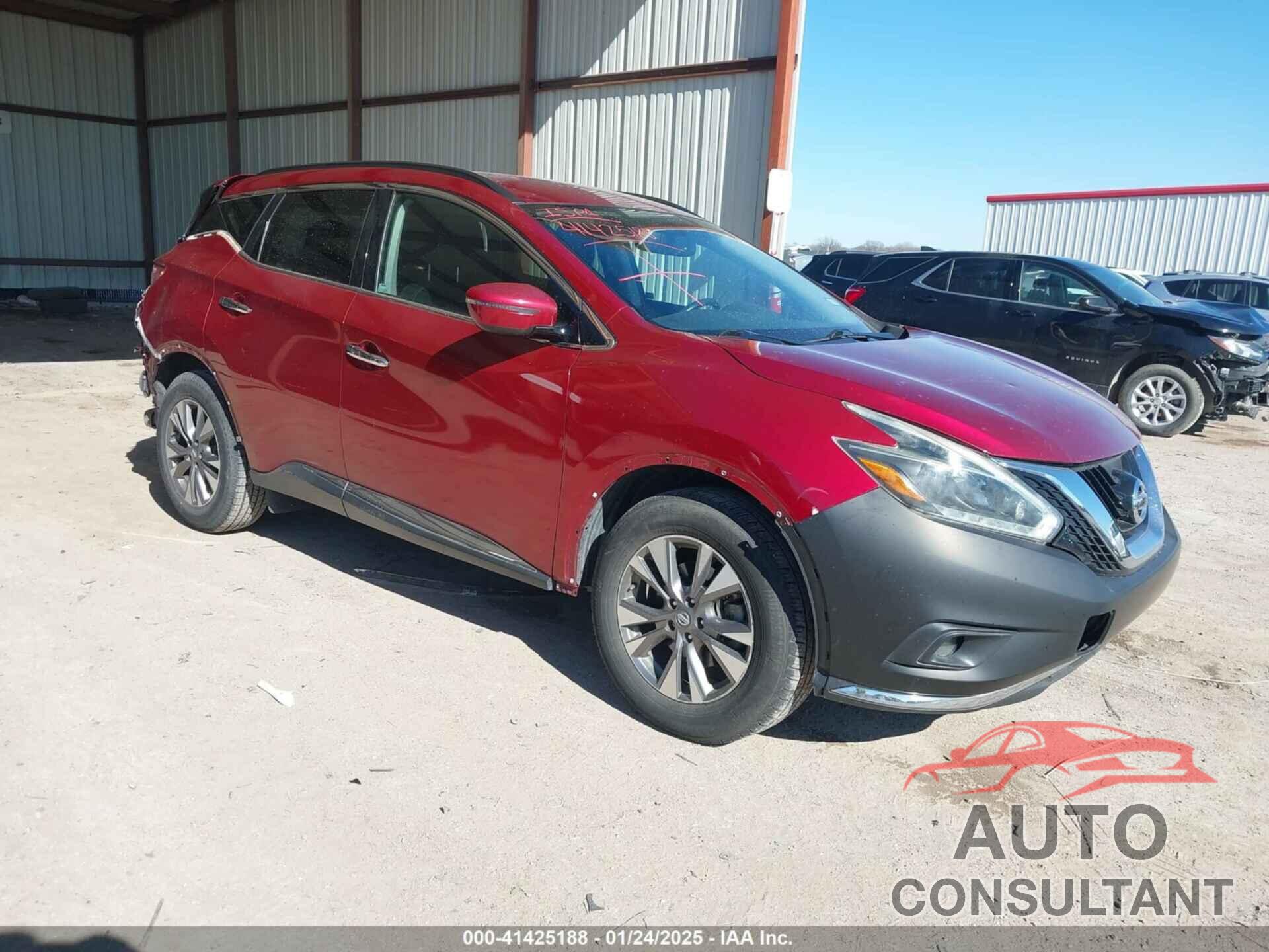 NISSAN MURANO 2018 - 5N1AZ2MG7JN192644