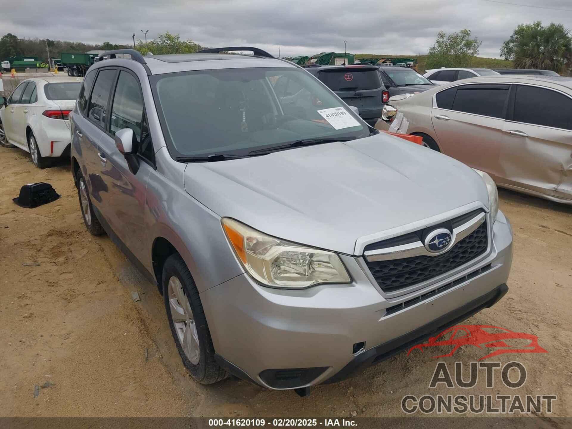 SUBARU FORESTER 2016 - JF2SJADC2GH490292