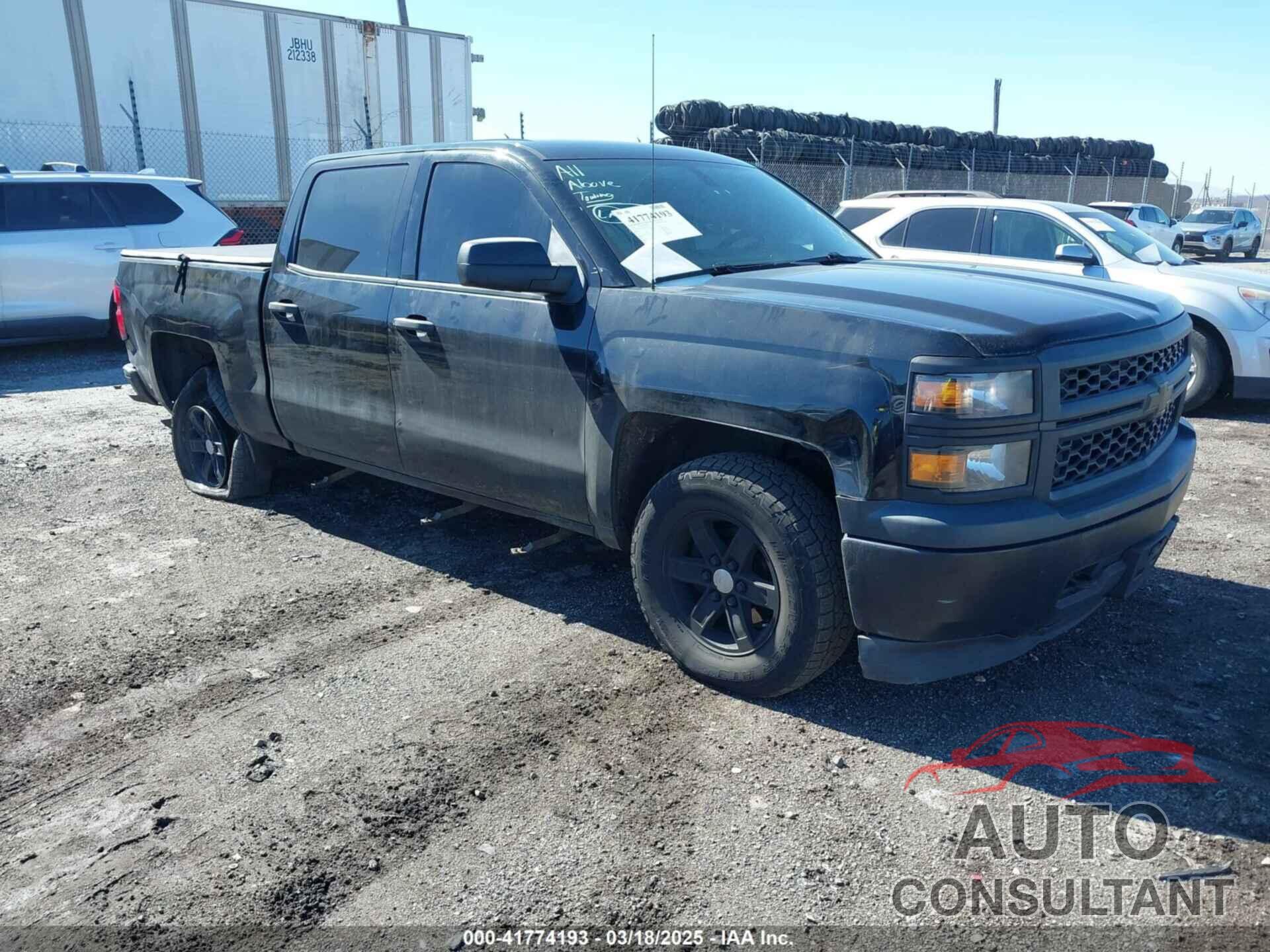 CHEVROLET SILVERADO 1500 2014 - 3GCUKPEH2EG191376