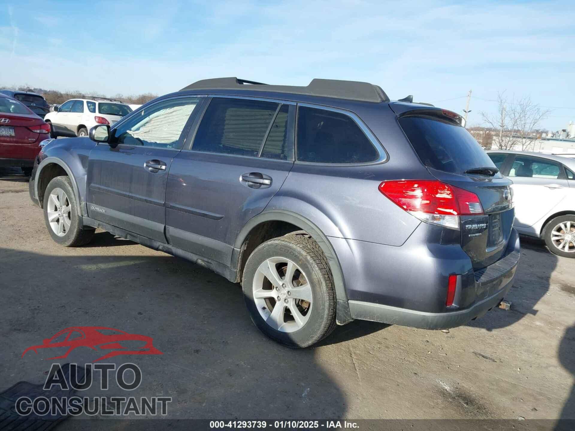 SUBARU OUTBACK 2014 - 4S4BRBLC8E3321365