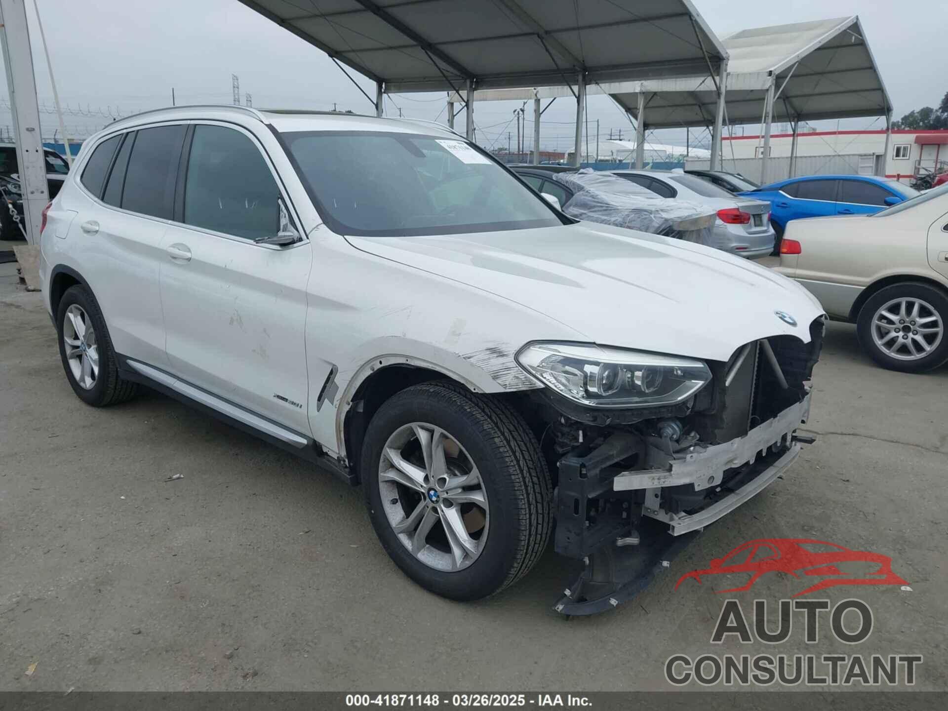 BMW X3 2018 - 5UXTR9C51JLC77269