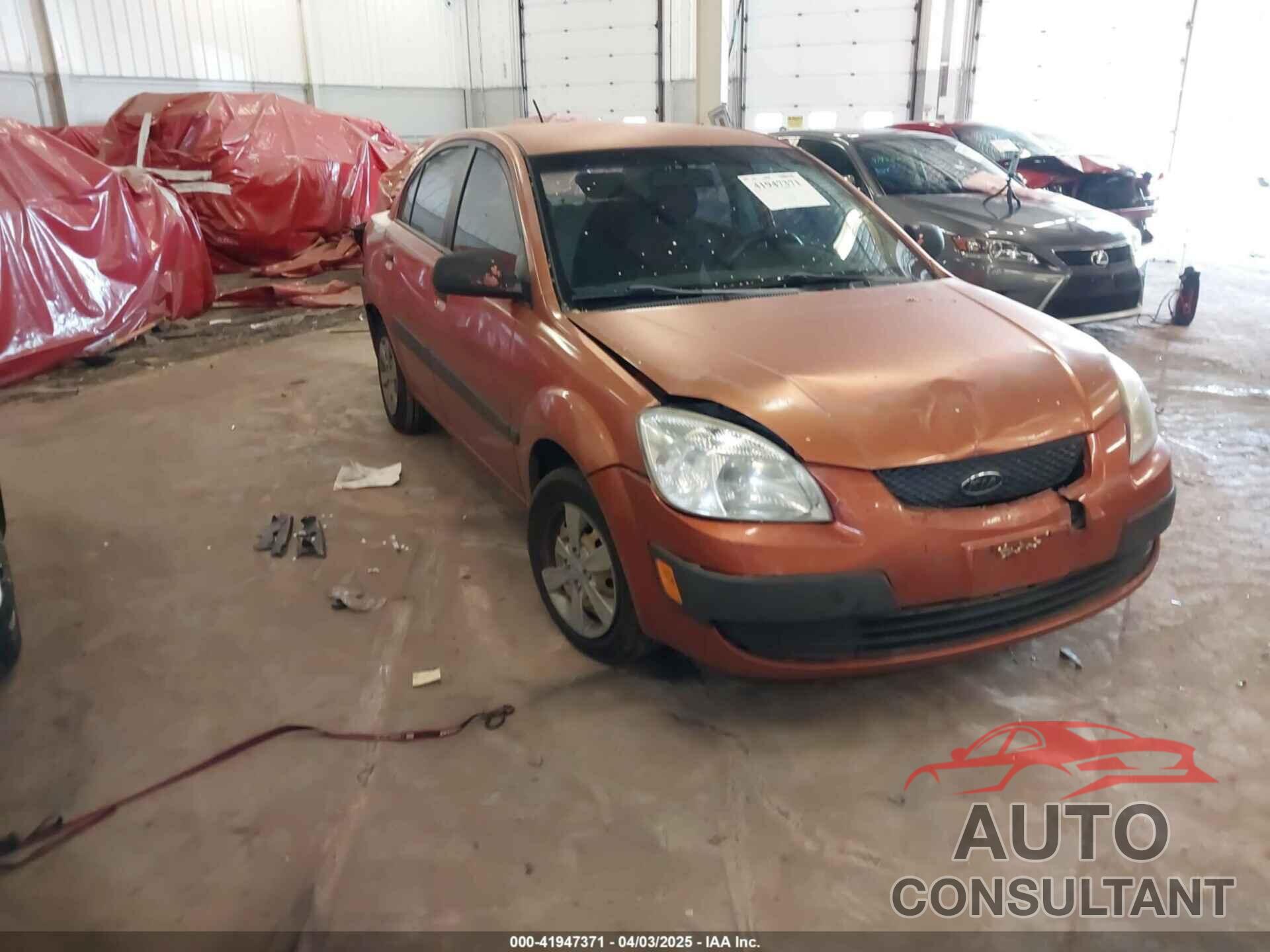 KIA RIO 2009 - KNADE223796547229
