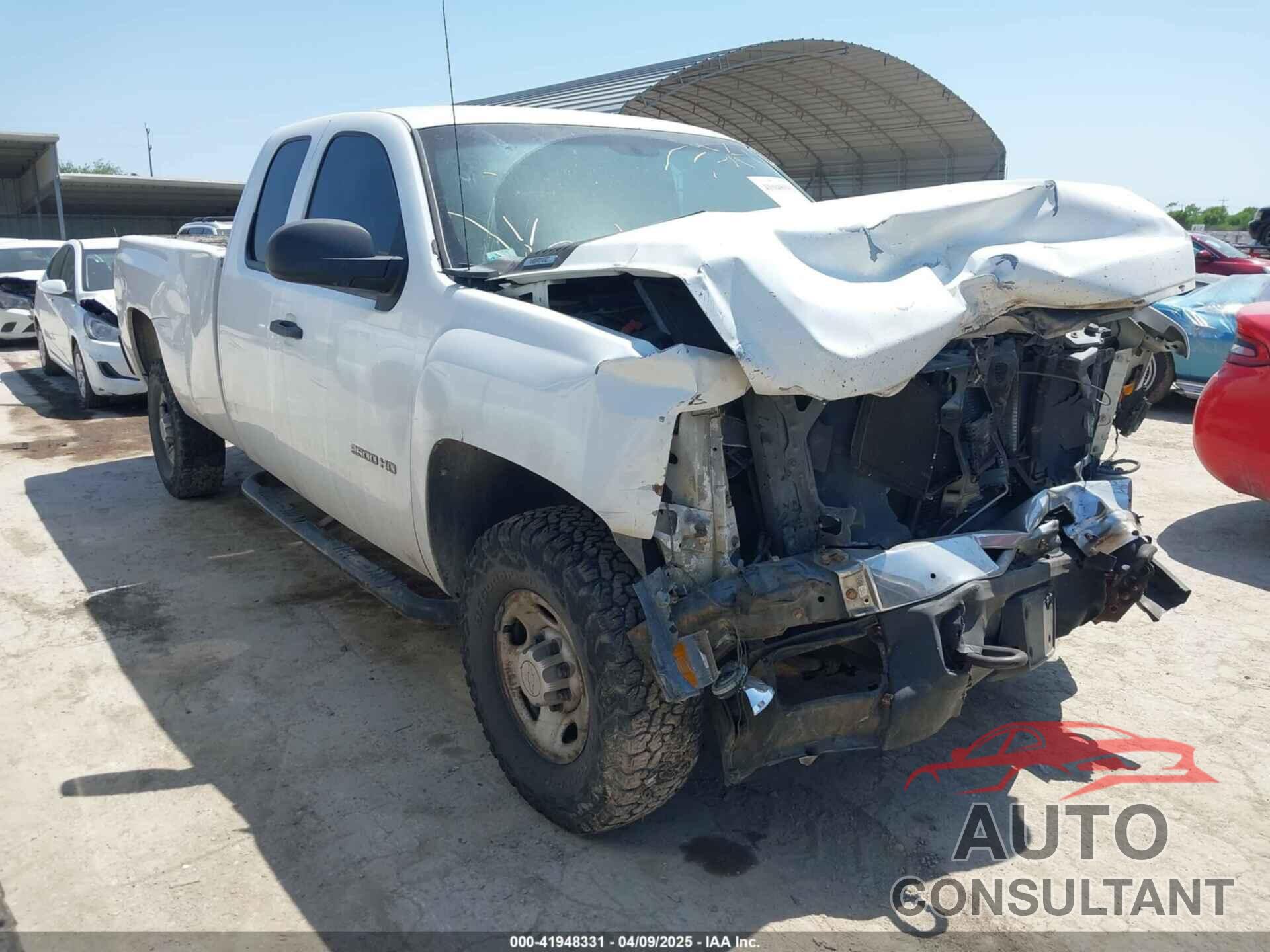 CHEVROLET SILVERADO 2500HD 2010 - 1GC5CVBG2AZ222556