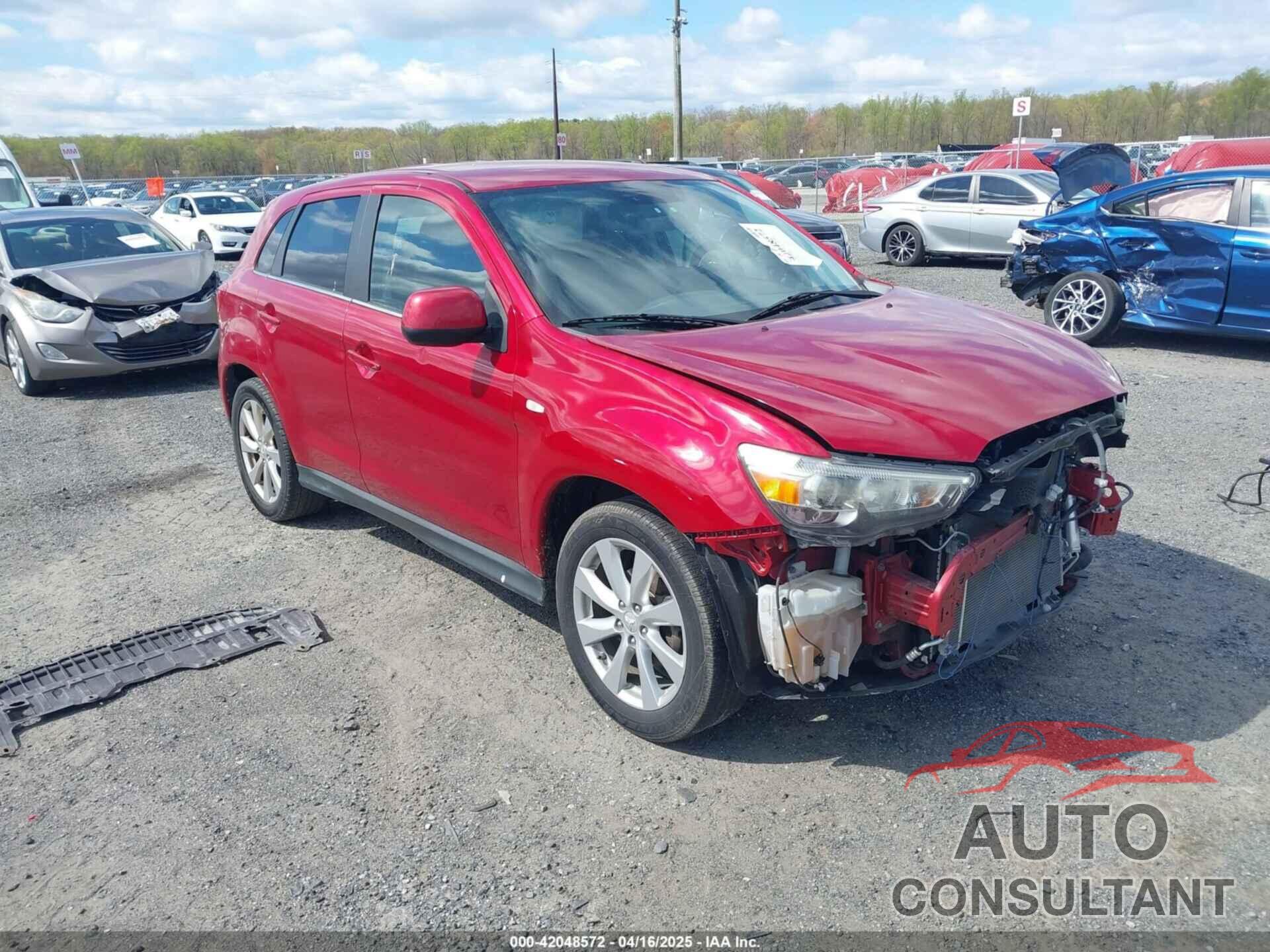 MITSUBISHI OUTLANDER SPORT 2015 - 4A4AP4AU9FE035004
