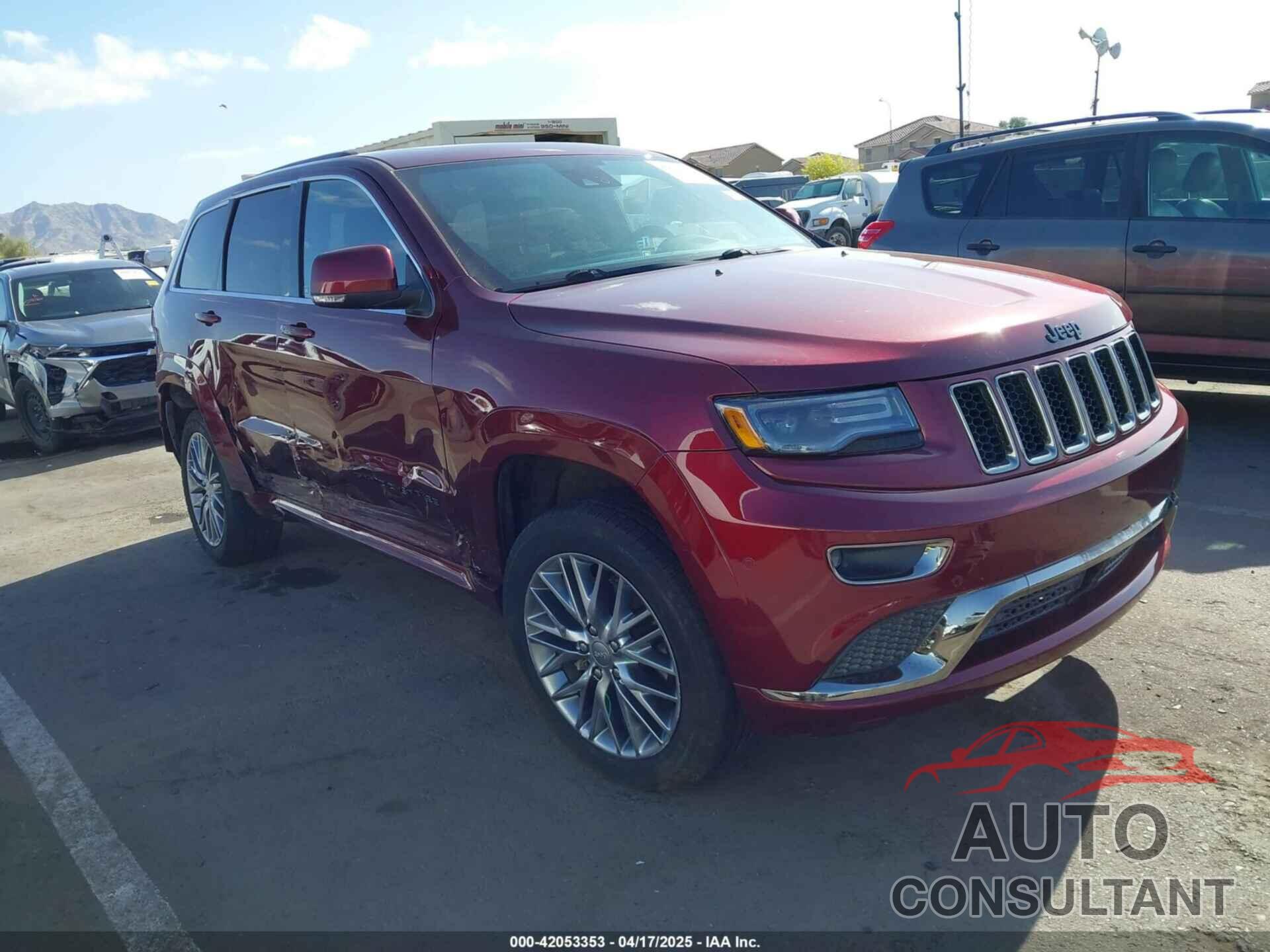 JEEP GRAND CHEROKEE 2016 - 1C4RJFCG7GC355448