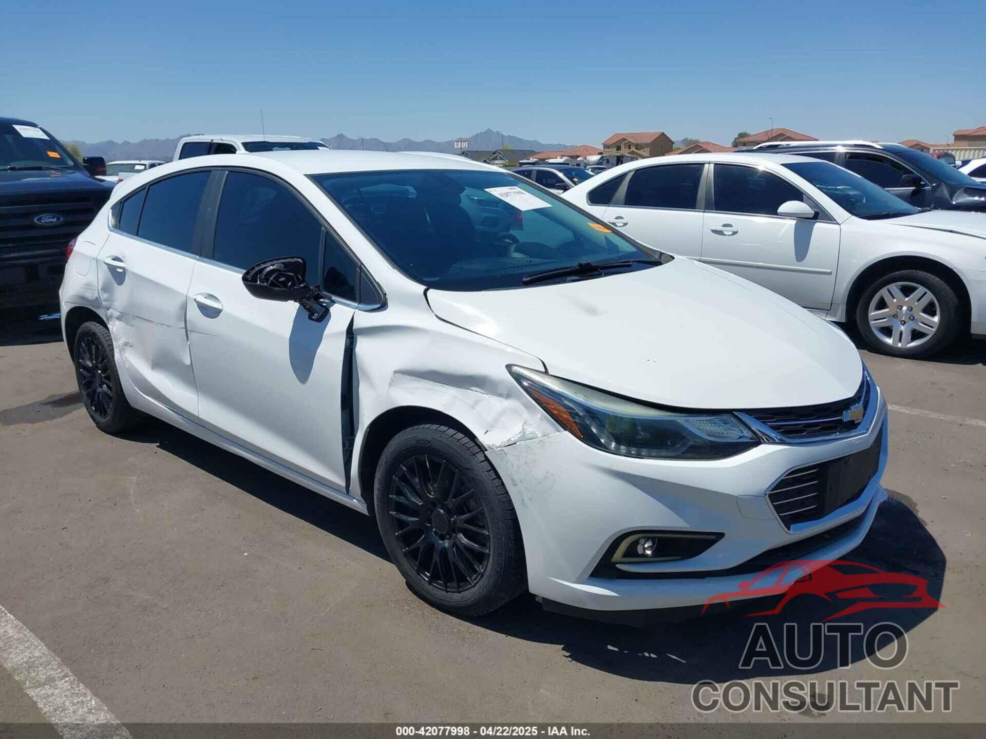 CHEVROLET CRUZE 2018 - 3G1BE6SM0JS539217