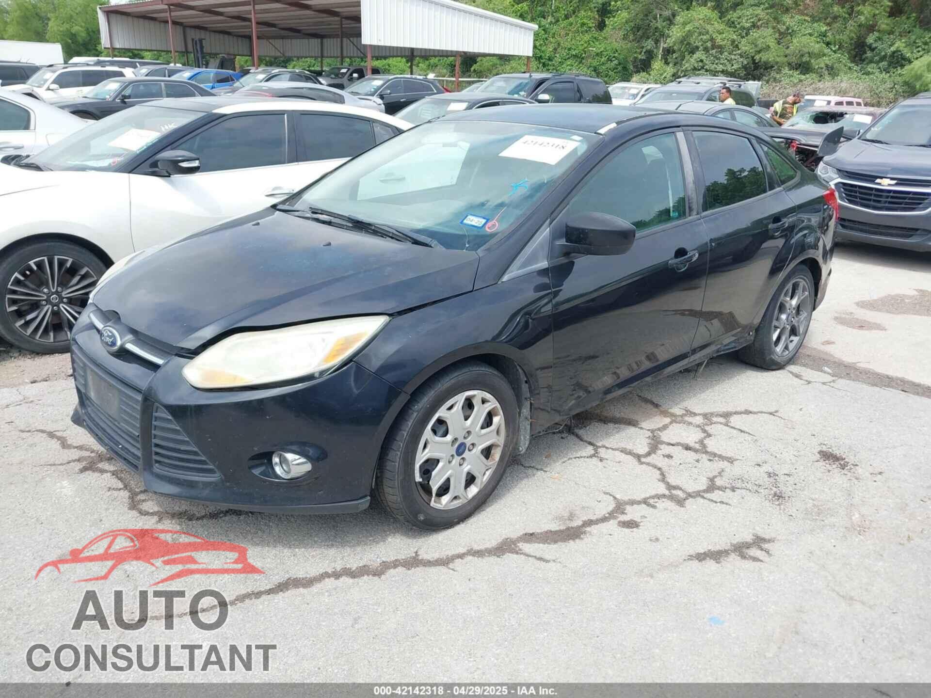 FORD FOCUS 2012 - 1FAHP3F28CL361932