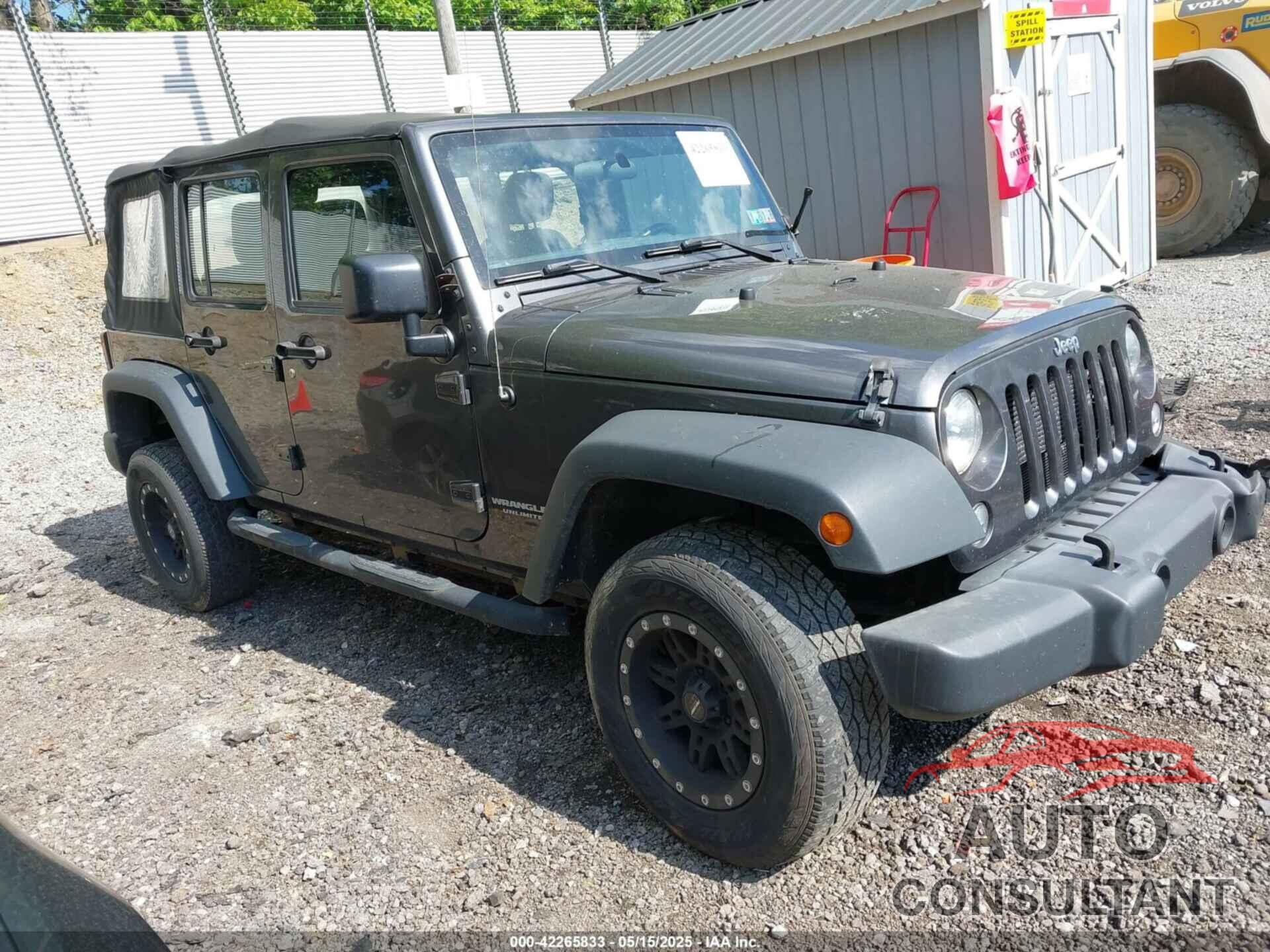 JEEP WRANGLER UNLIMITED 2017 - 1C4BJWDG8HL564909