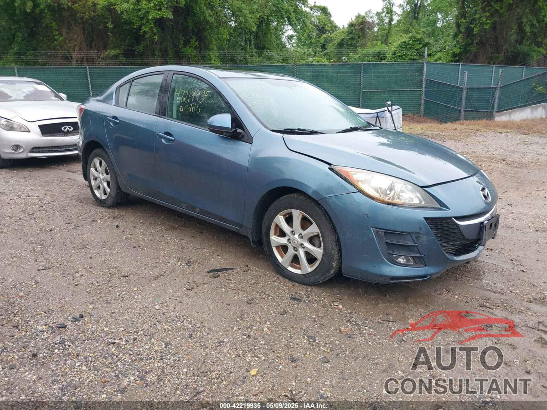 MAZDA MAZDA3 2010 - JM1BL1SG3A1237884