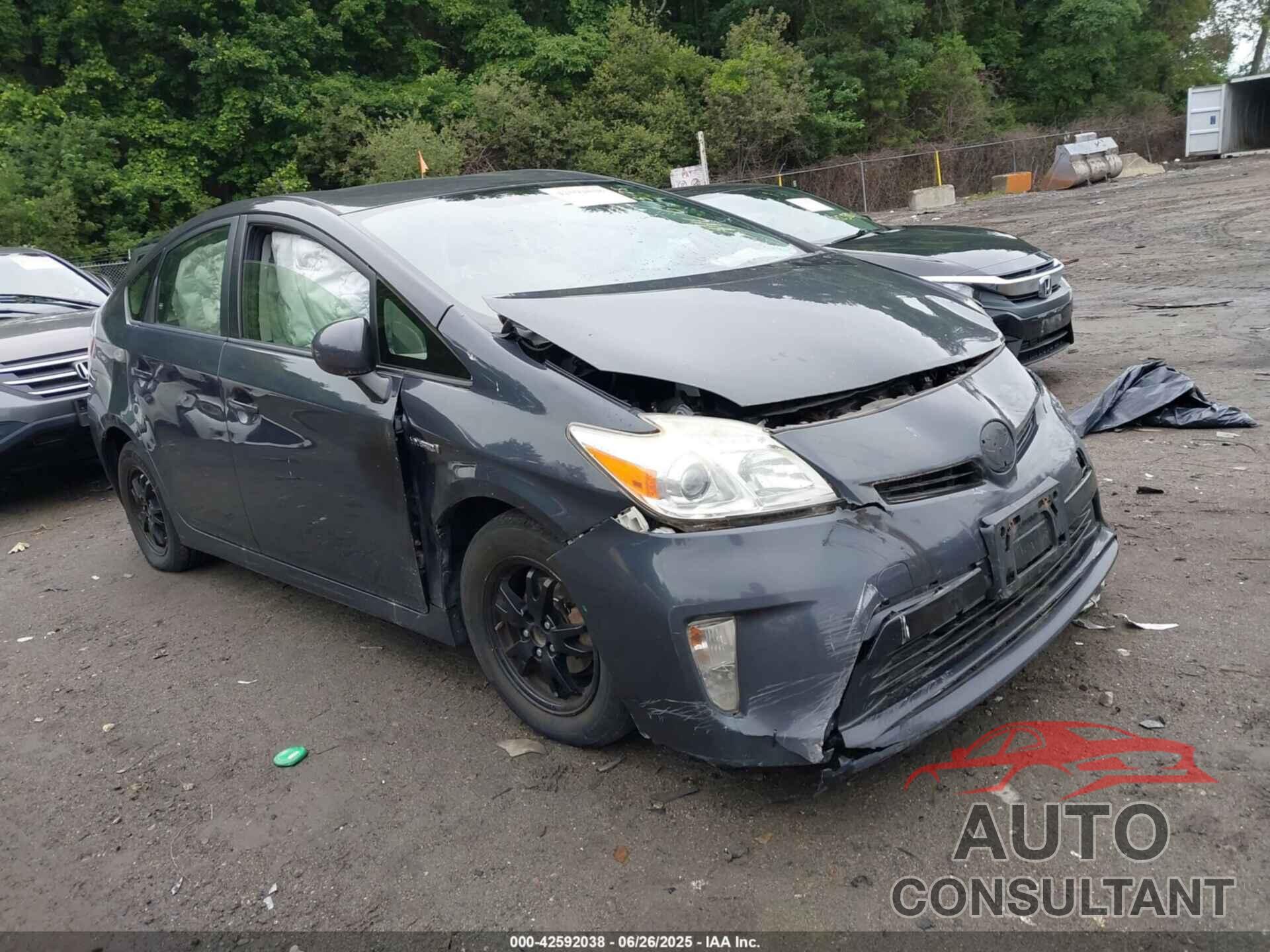 TOYOTA PRIUS 2015 - JTDKN3DU6F0448745