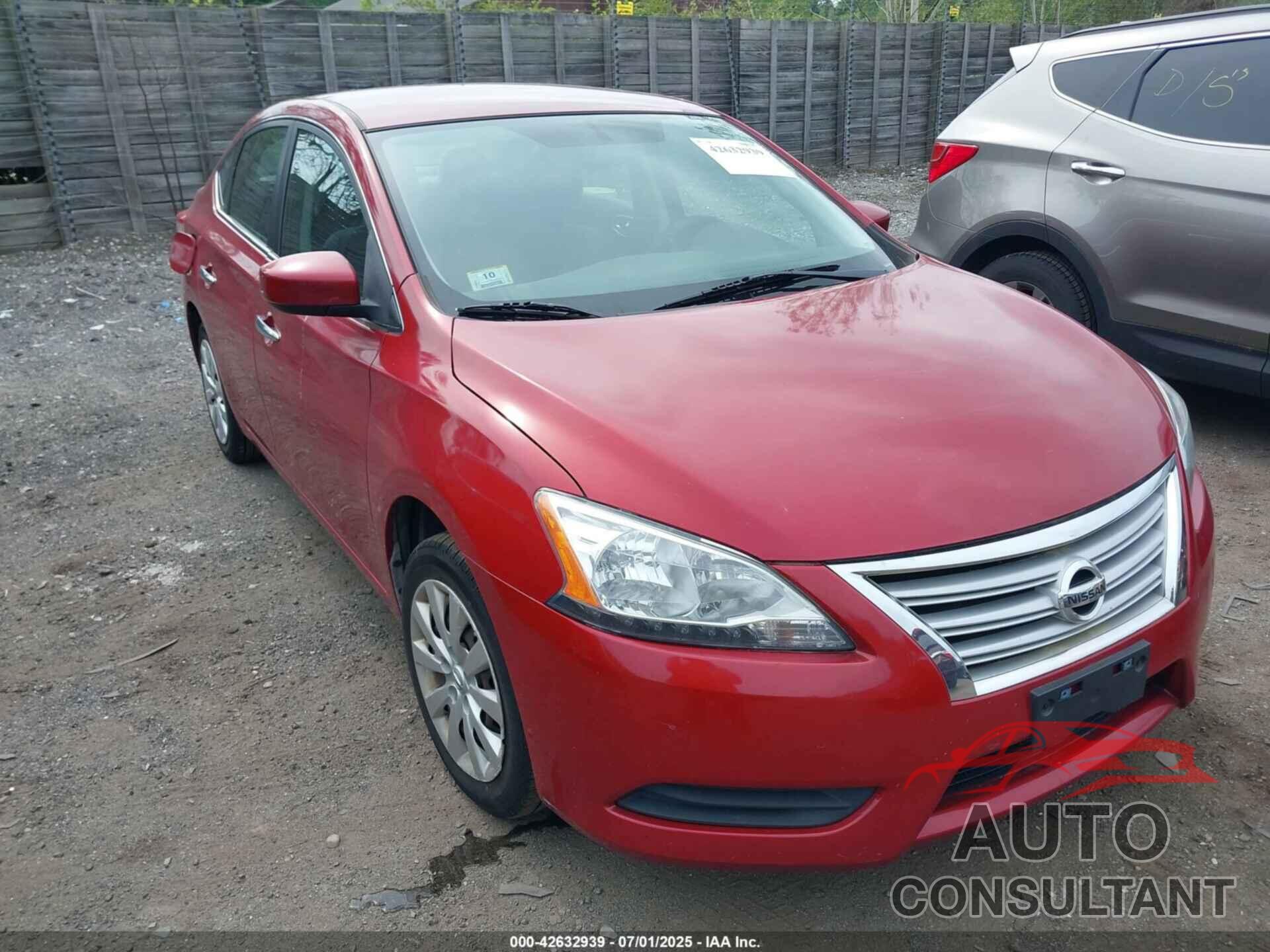NISSAN SENTRA 2013 - 3N1AB7AP0DL775106