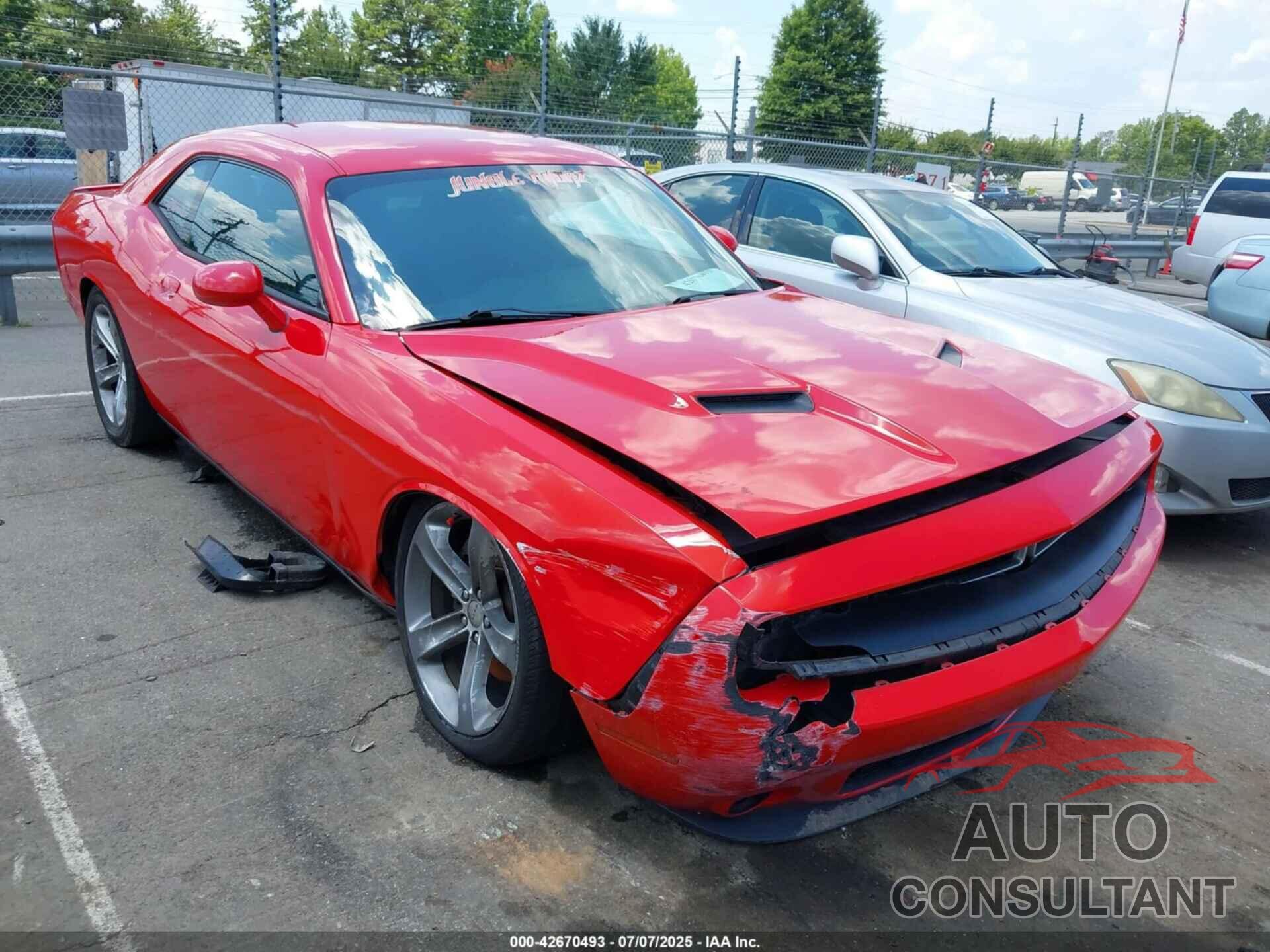 DODGE CHALLENGER 2015 - 2C3CDZAGXFH895281