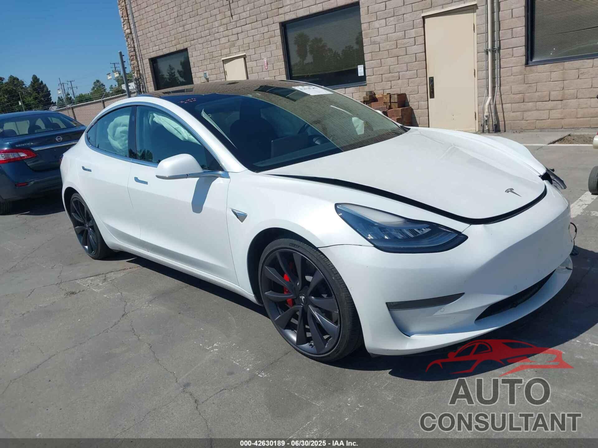 TESLA MODEL 3 2020 - 5YJ3E1ECXLF769862