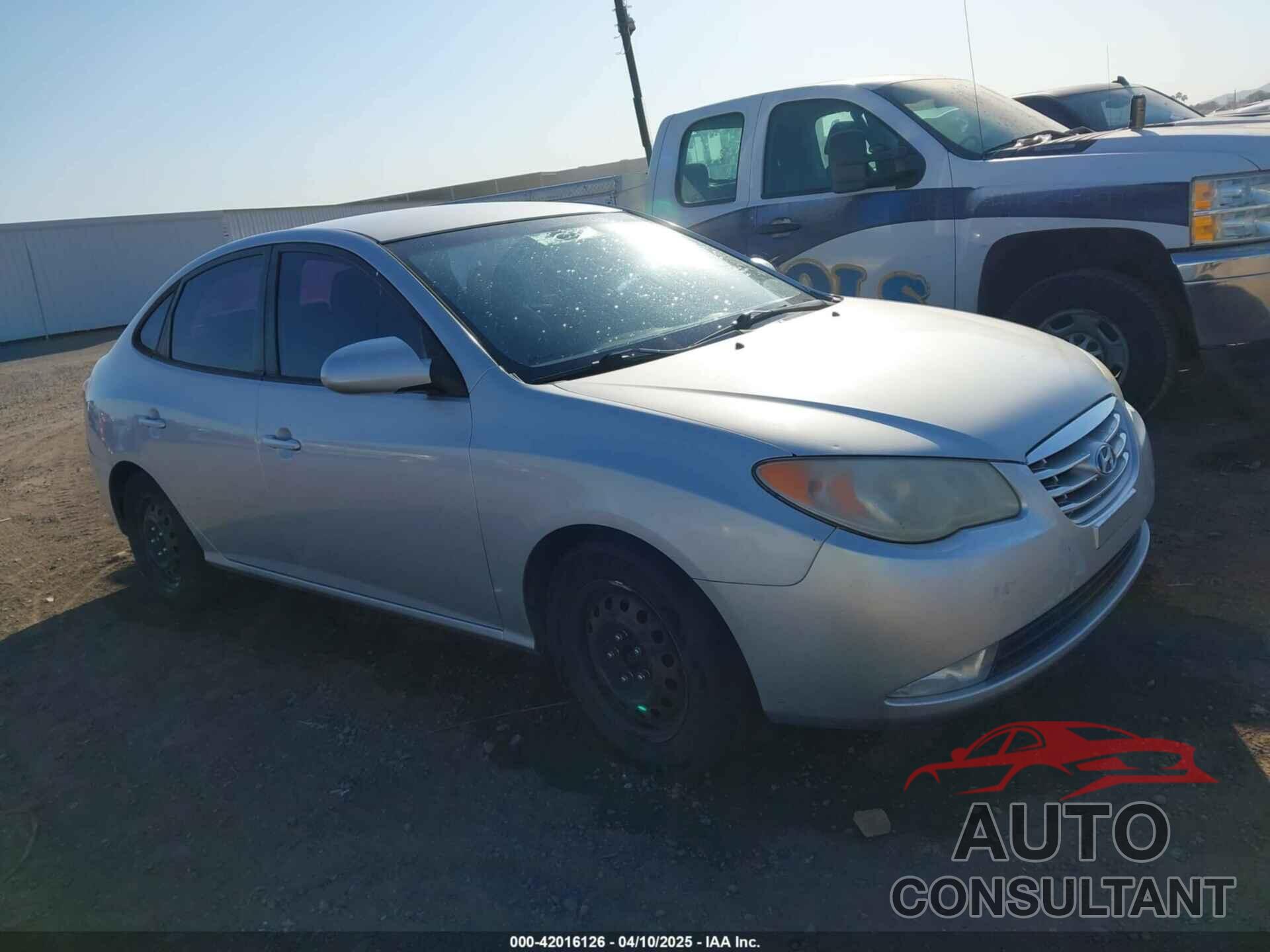 HYUNDAI ELANTRA 2010 - KMHDU4AD5AU890628