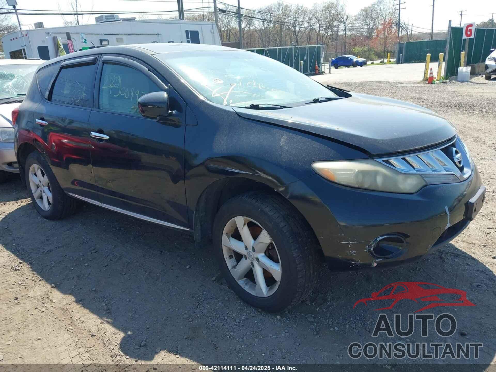 NISSAN MURANO 2009 - JN8AZ18W59W131478