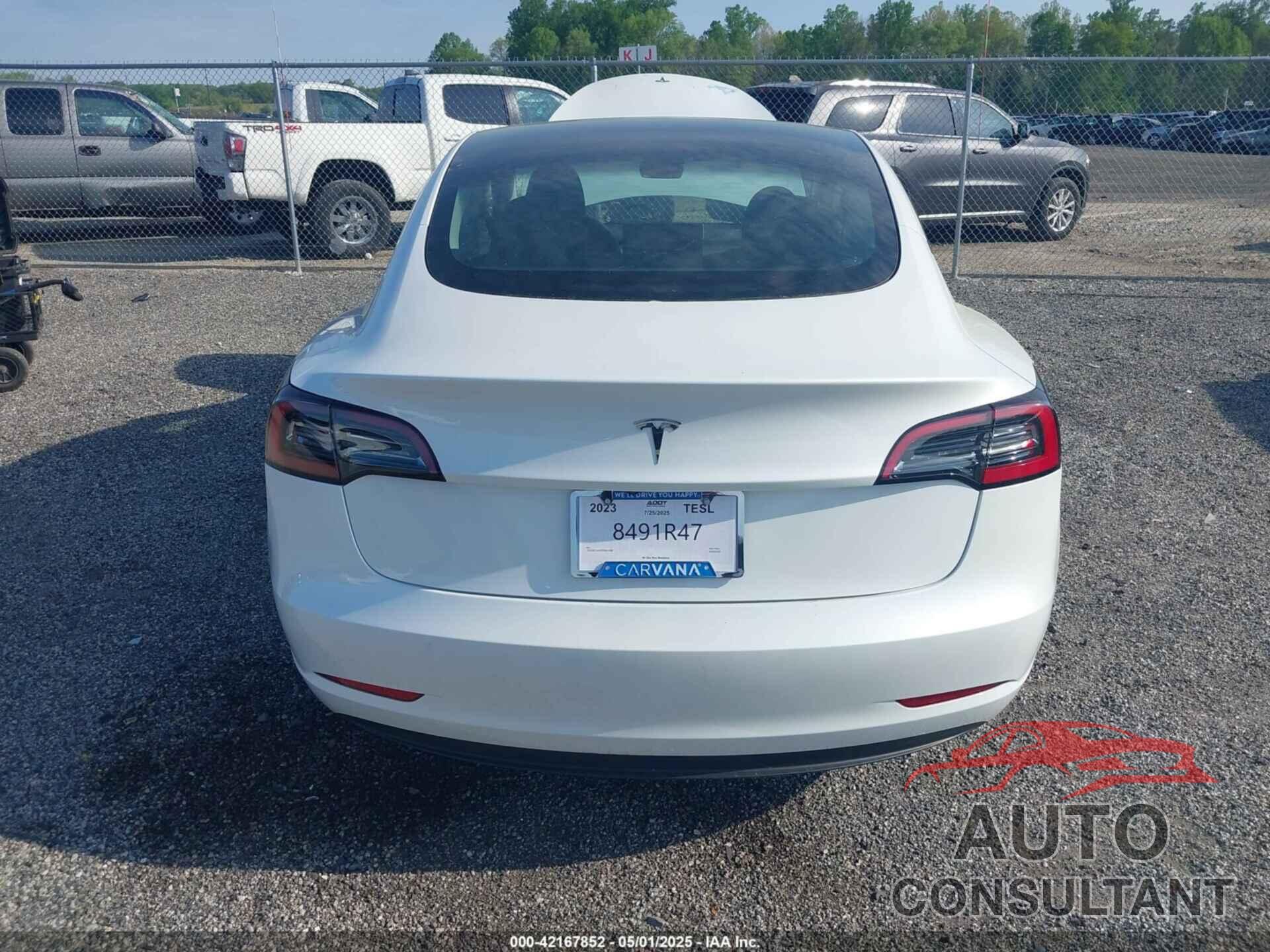 TESLA MODEL 3 2023 - 5YJ3E1EA1PF621698