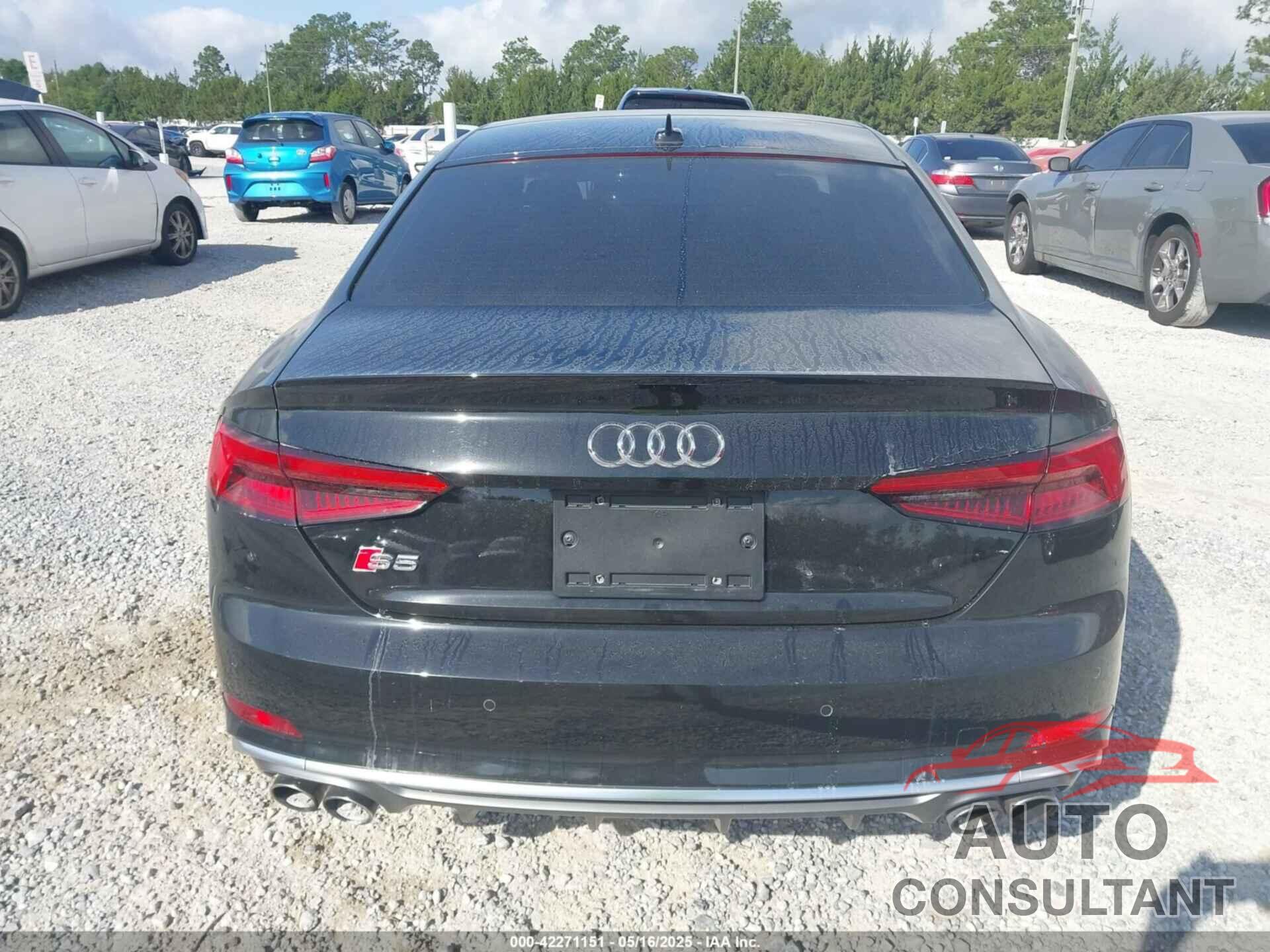 AUDI S5 2018 - WAUP4AF57JA006835