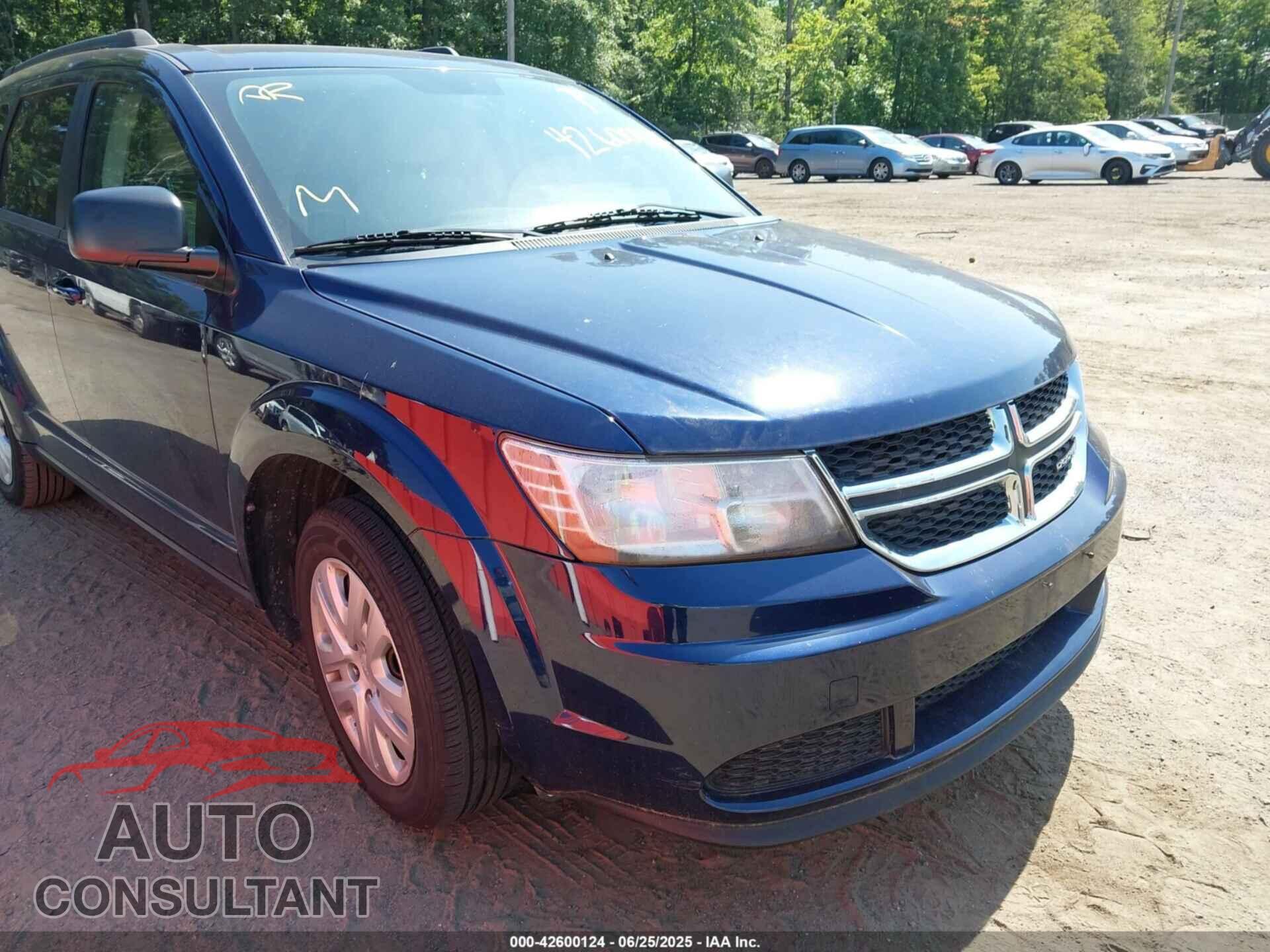 DODGE JOURNEY 2017 - 3C4PDCAB5HT653748