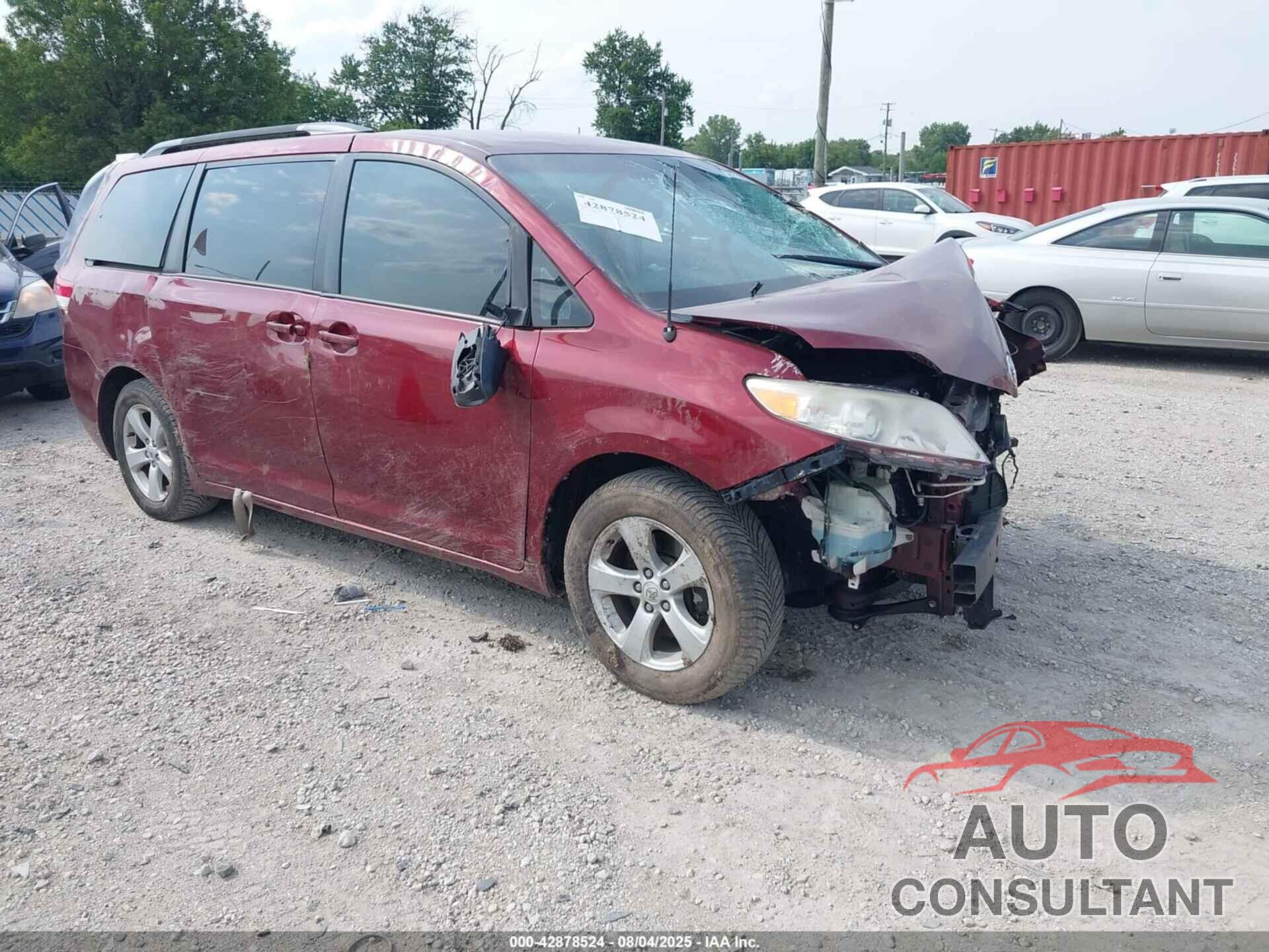 TOYOTA SIENNA 2011 - 5TDKK3DC7BS033098