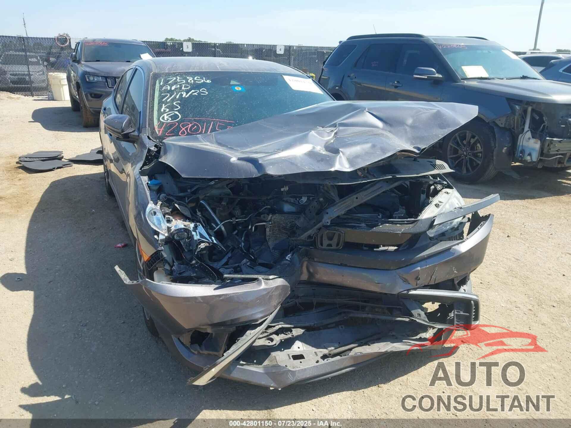 HONDA CIVIC 2019 - 2HGFC2F6XKH589244