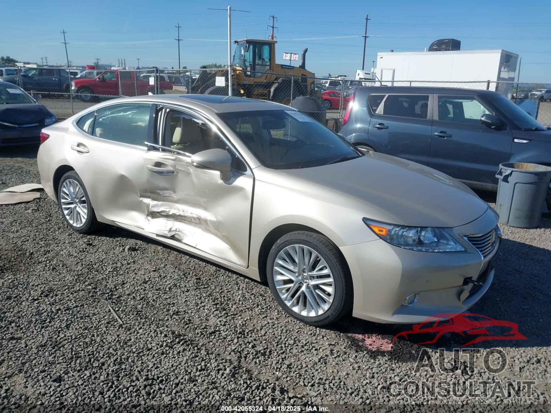LEXUS ES 350 2013 - JTHBK1GG7D2080045