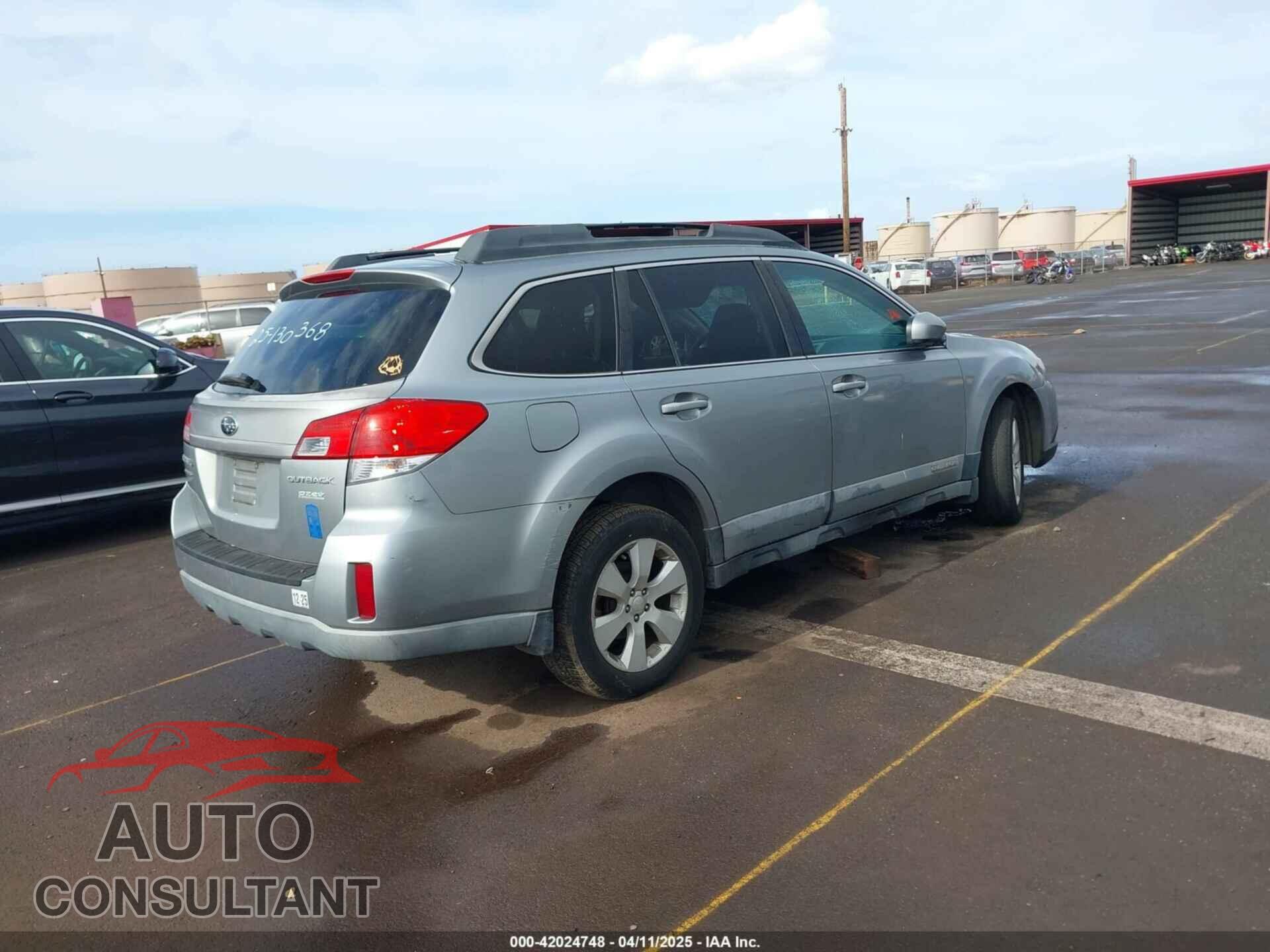 SUBARU OUTBACK 2011 - 4S4BRBCC6B3337267