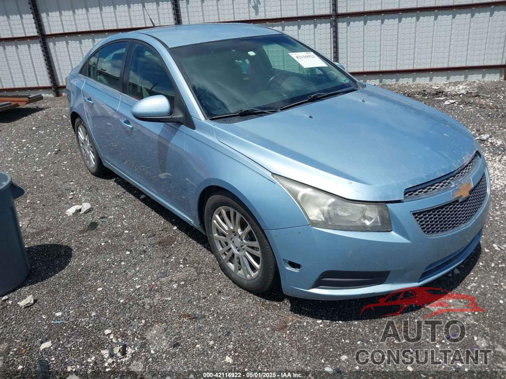 CHEVROLET CRUZE 2012 - 1G1PJ5SC6C7271259