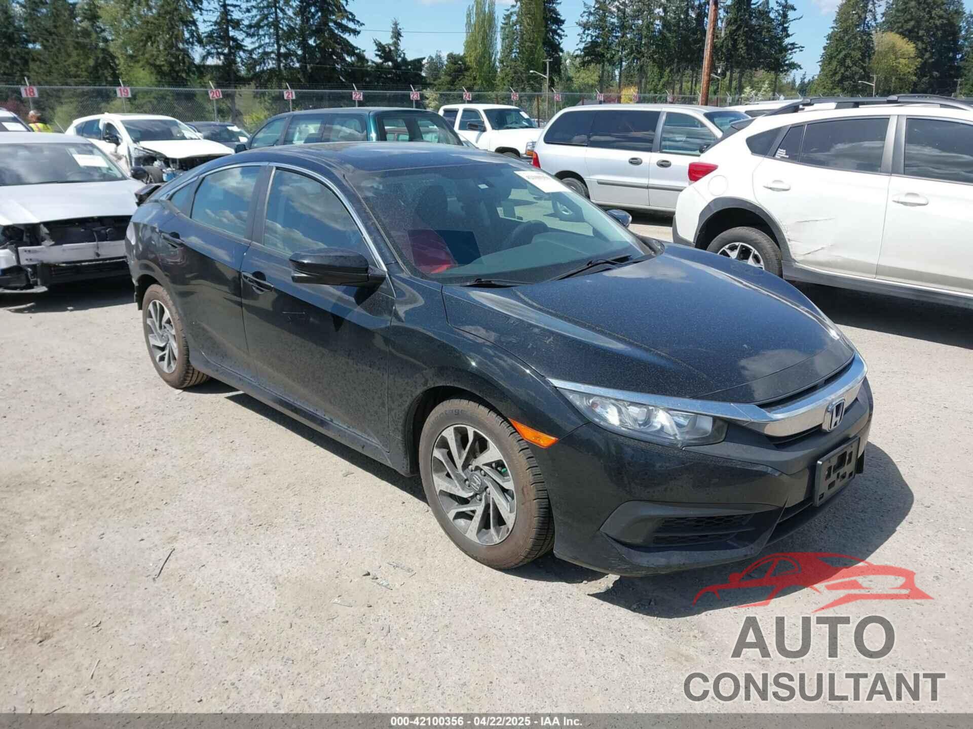 HONDA CIVIC 2016 - 19XFC2F73GE233437