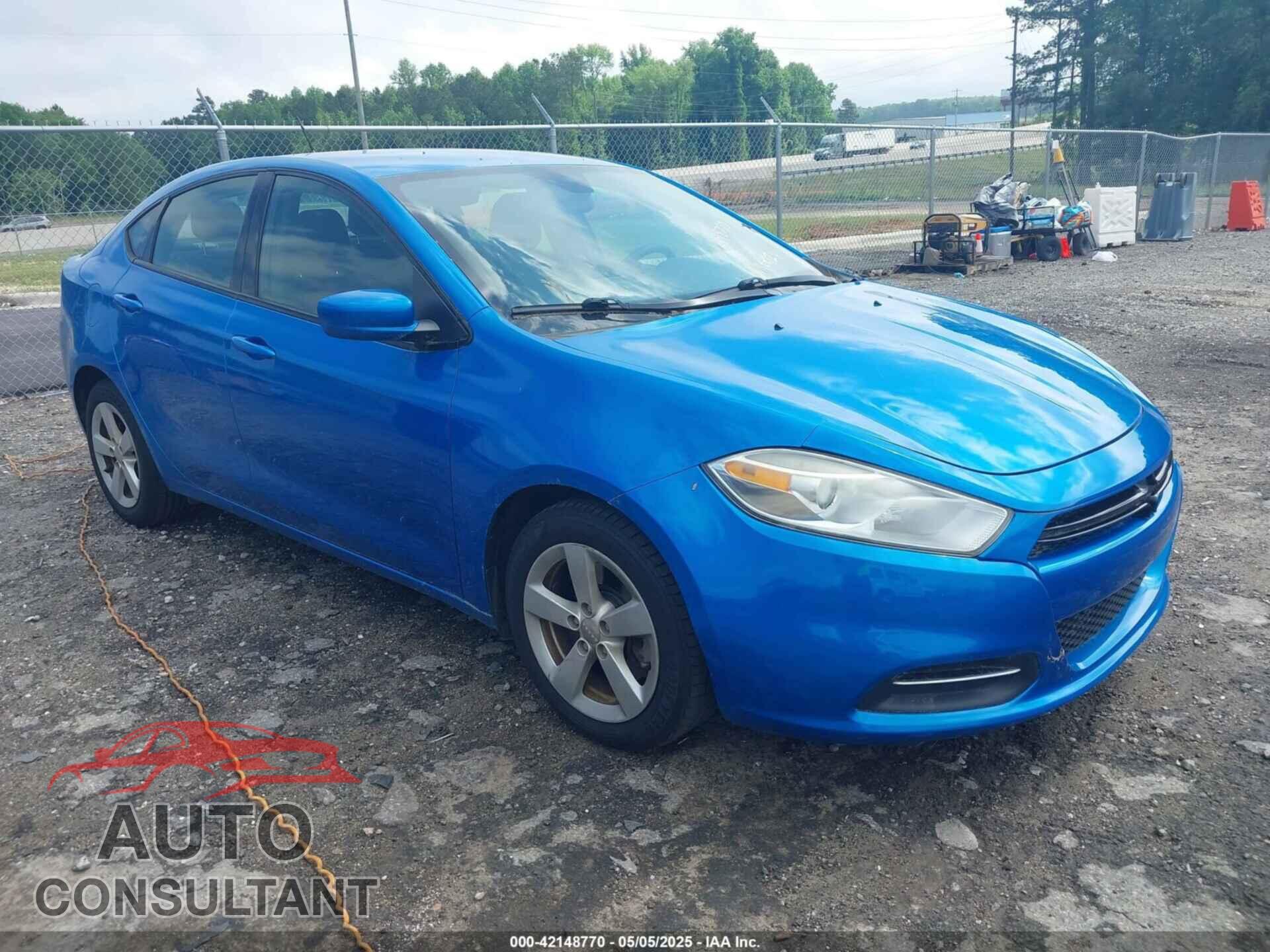 DODGE DART 2015 - 1C3CDFBB2FD420741