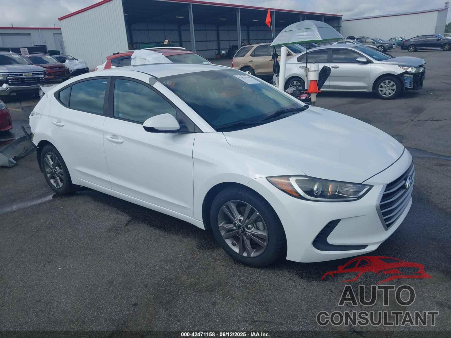 HYUNDAI ELANTRA 2017 - 5NPD84LF6HH117274