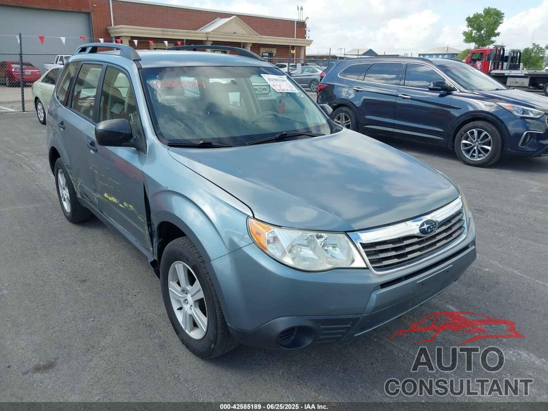 SUBARU FORESTER 2010 - JF2SH6BC1AH801150