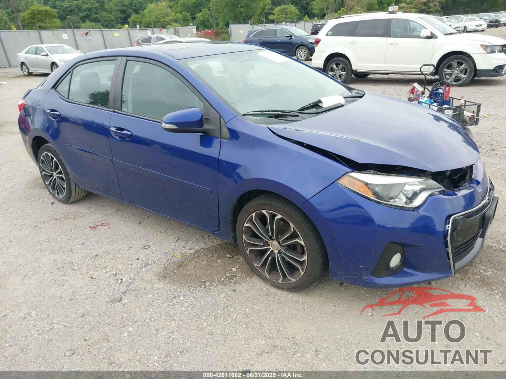 TOYOTA COROLLA 2016 - 2T1BURHE3GC504639