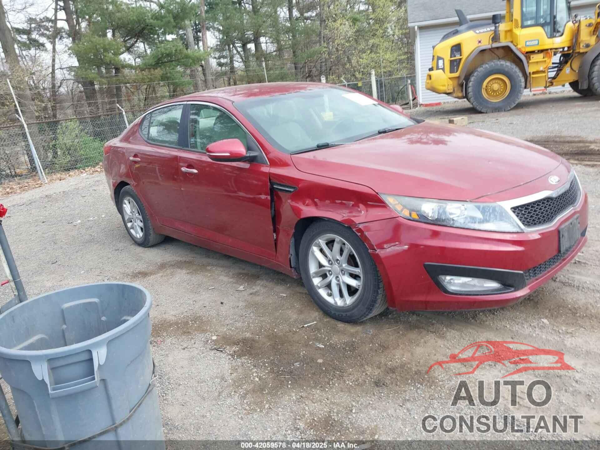 KIA OPTIMA 2013 - 5XXGM4A75DG112495