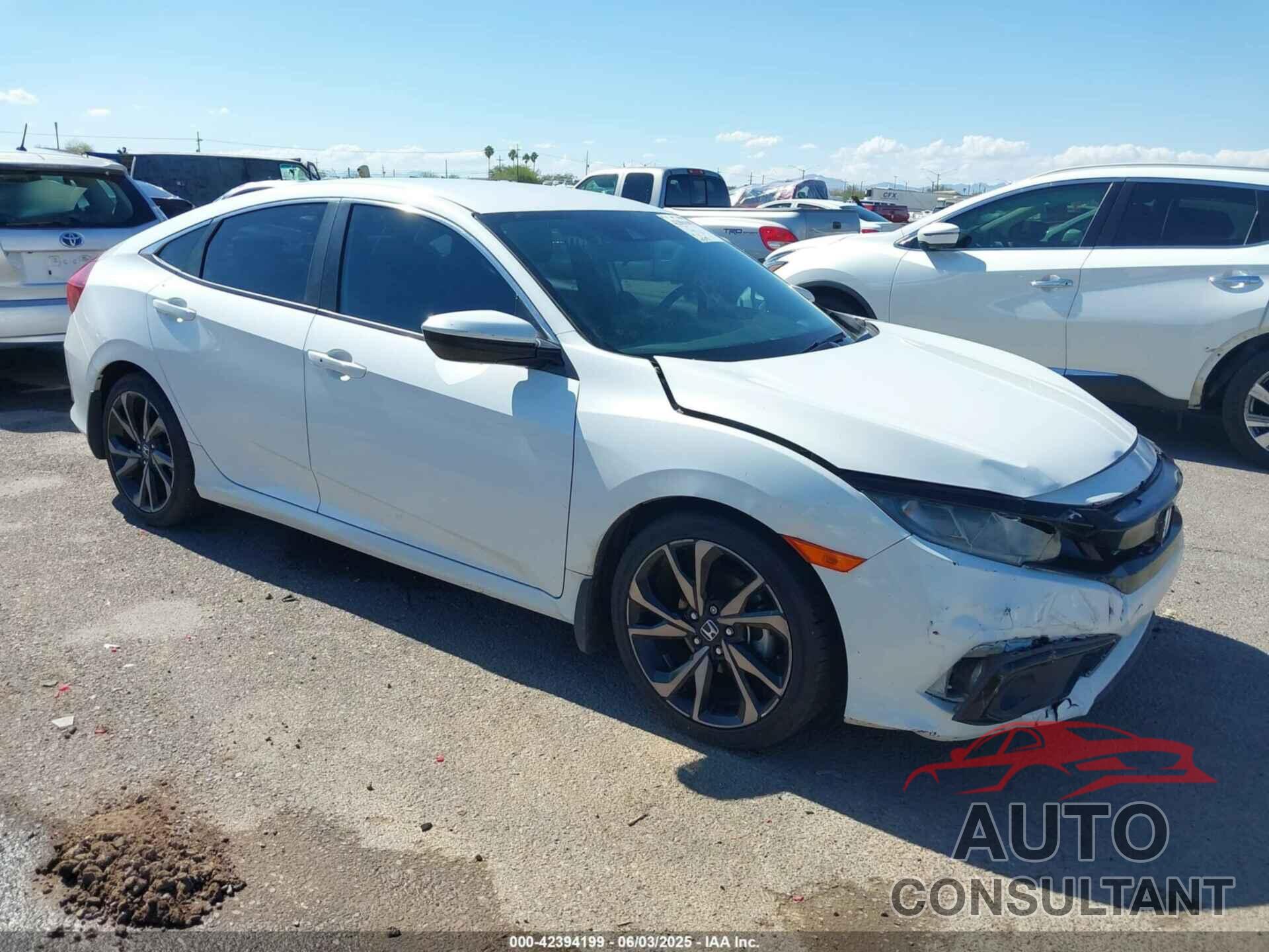 HONDA CIVIC 2019 - 2HGFC2F82KH602019