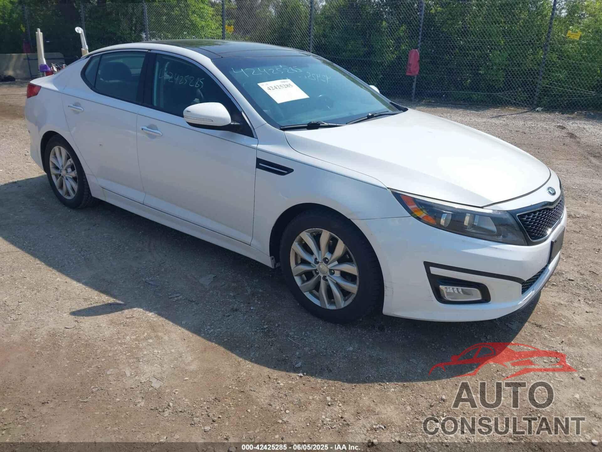 KIA OPTIMA 2015 - 5XXGN4A76FG508760