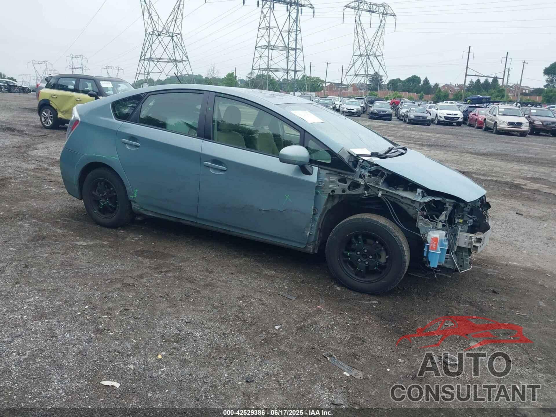 TOYOTA PRIUS 2013 - JTDKN3DU6D1646555