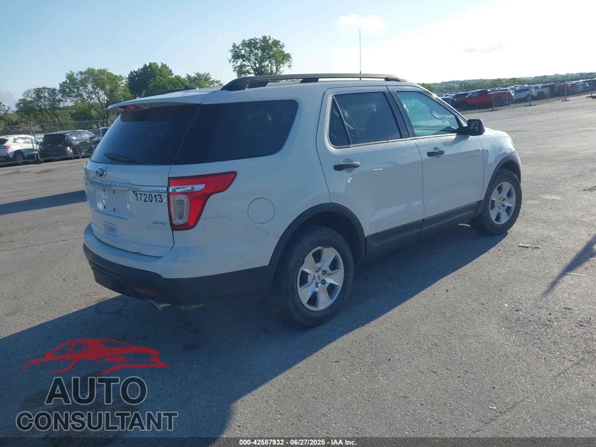 FORD EXPLORER 2012 - 1FMHK8B81CGA68751