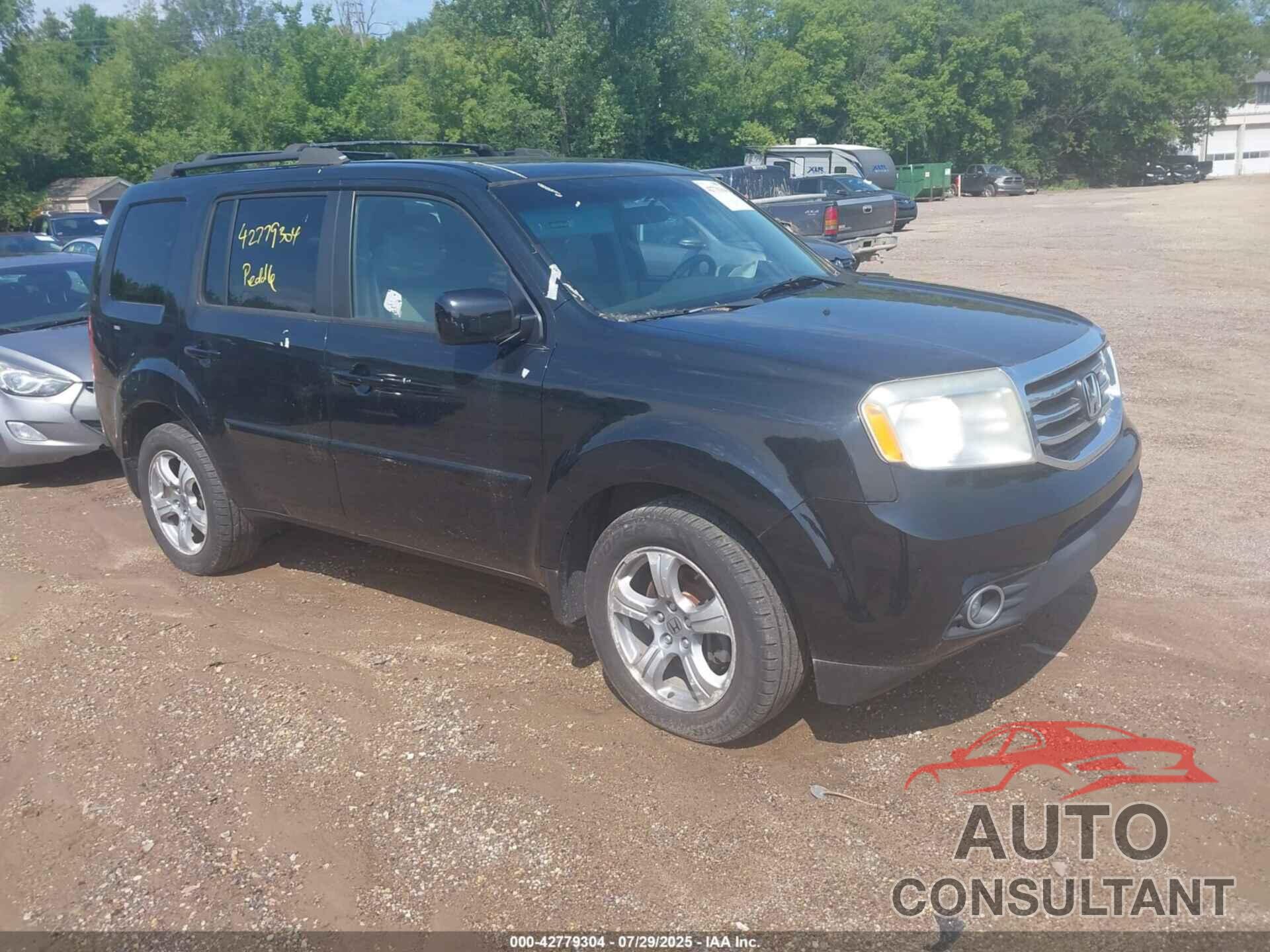 HONDA PILOT 2012 - 5FNYF4H48CB058203