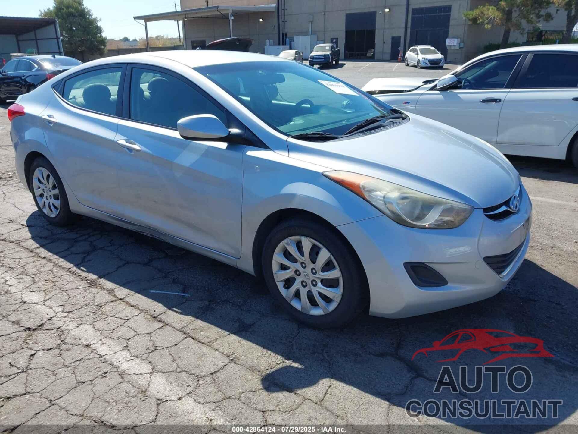 HYUNDAI ELANTRA 2011 - 5NPDH4AE9BH009216