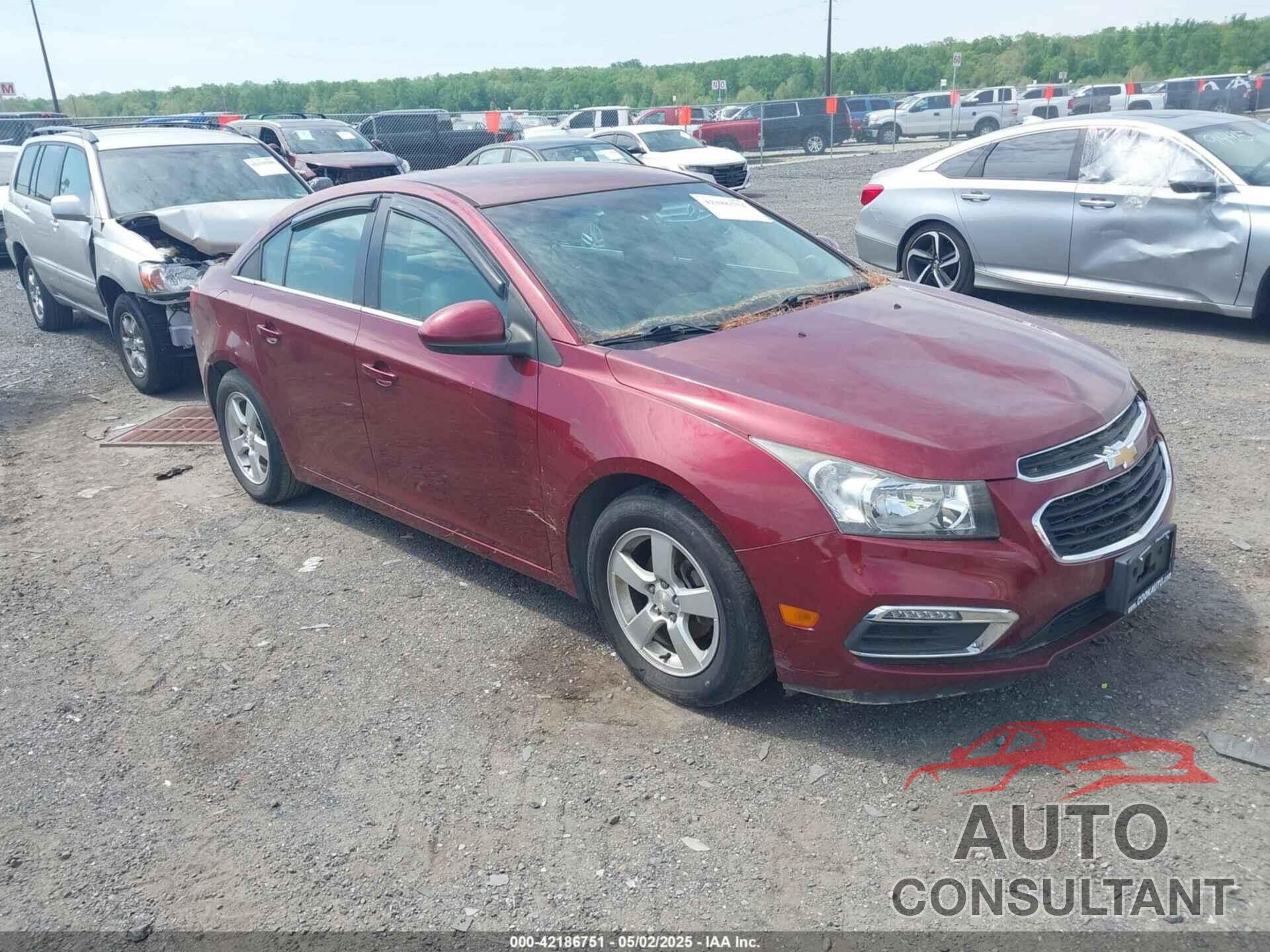 CHEVROLET CRUZE LIMITED 2016 - 1G1PE5SB0G7125974
