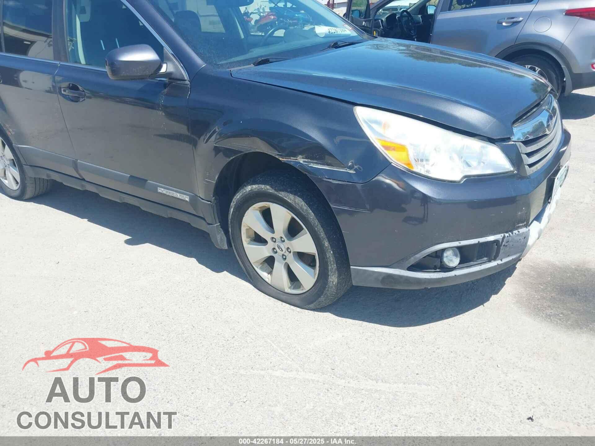 SUBARU OUTBACK 2012 - 4S4BRBKC7C3290589