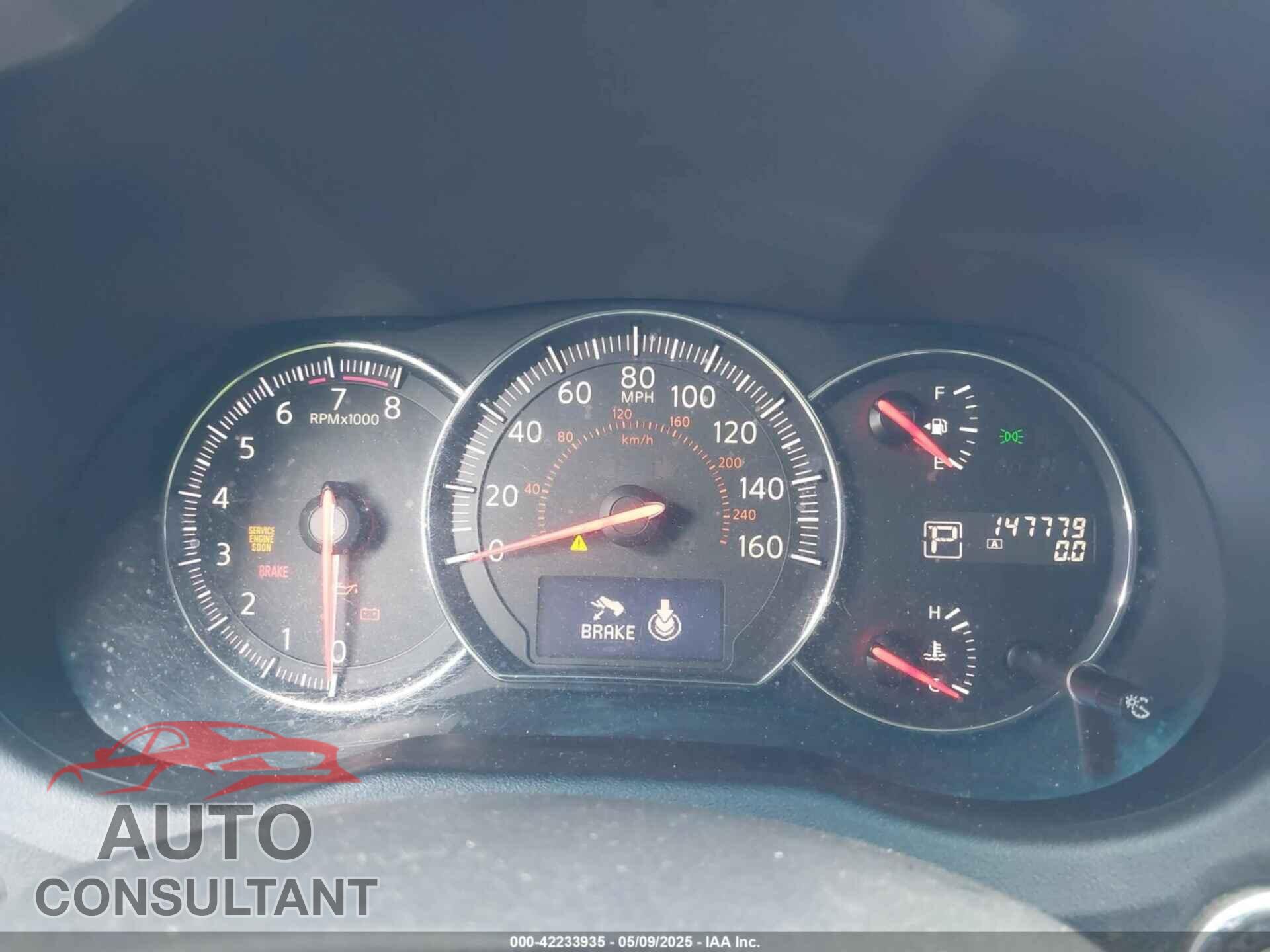 NISSAN MAXIMA 2012 - 1N4AA5AP0CC809727
