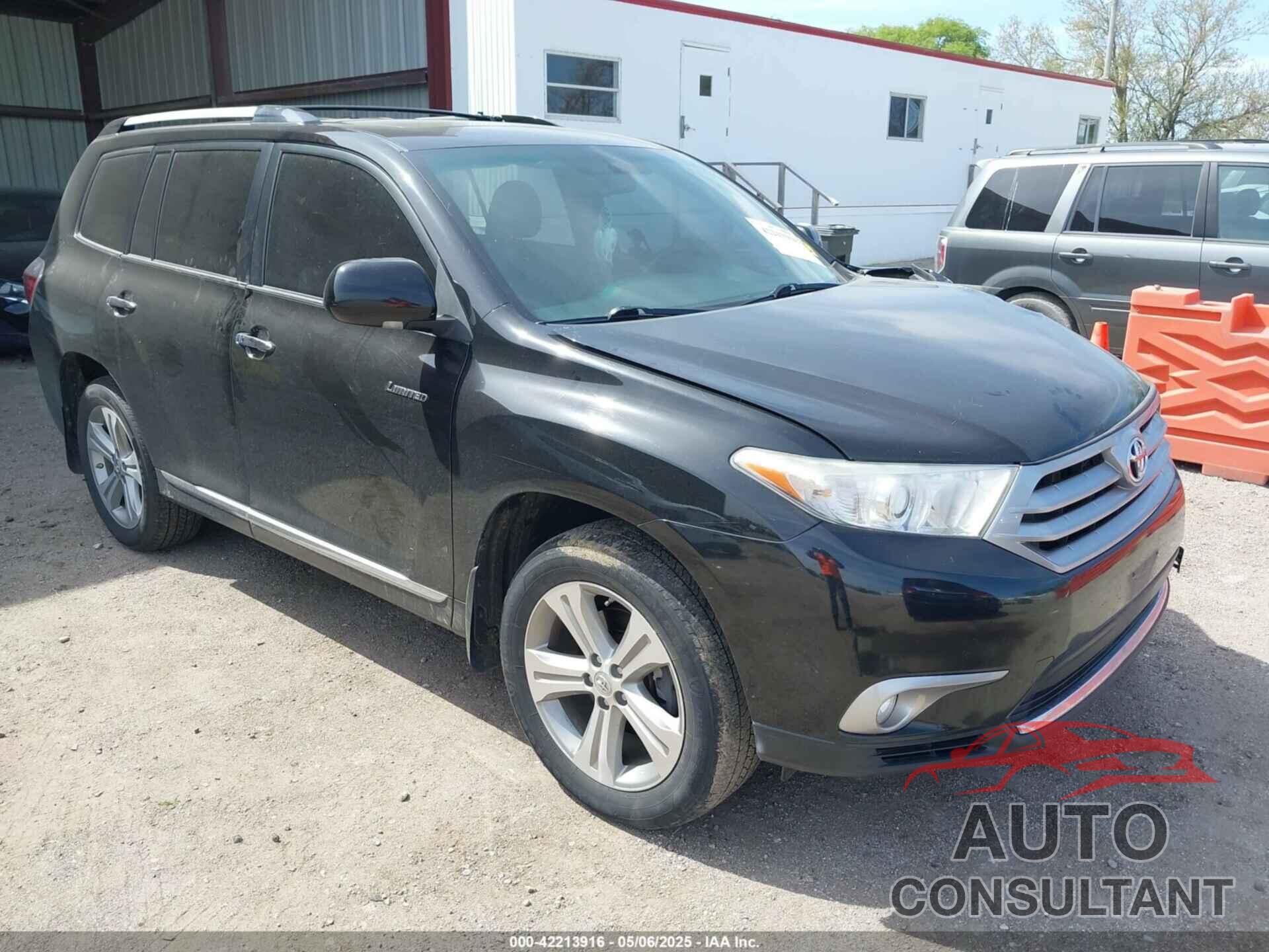 TOYOTA HIGHLANDER 2013 - 5TDDK3EH2DS254033