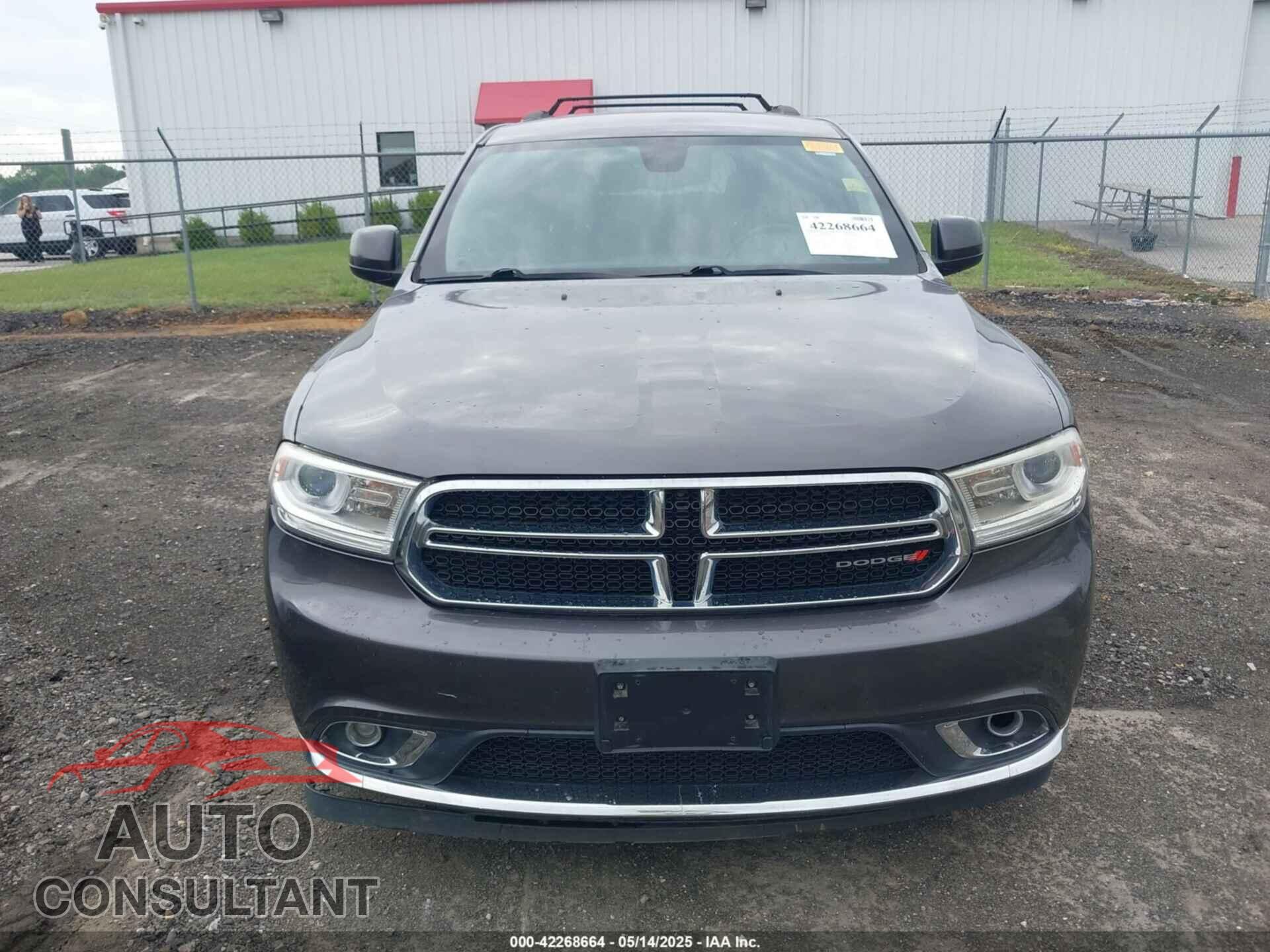 DODGE DURANGO 2014 - 1C4RDJAG4EC287314