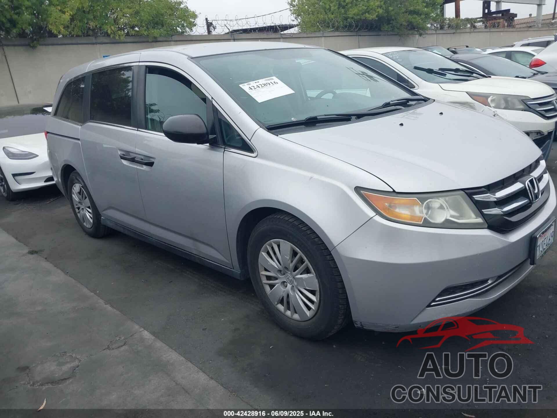 HONDA ODYSSEY 2015 - 5FNRL5H27FB078383