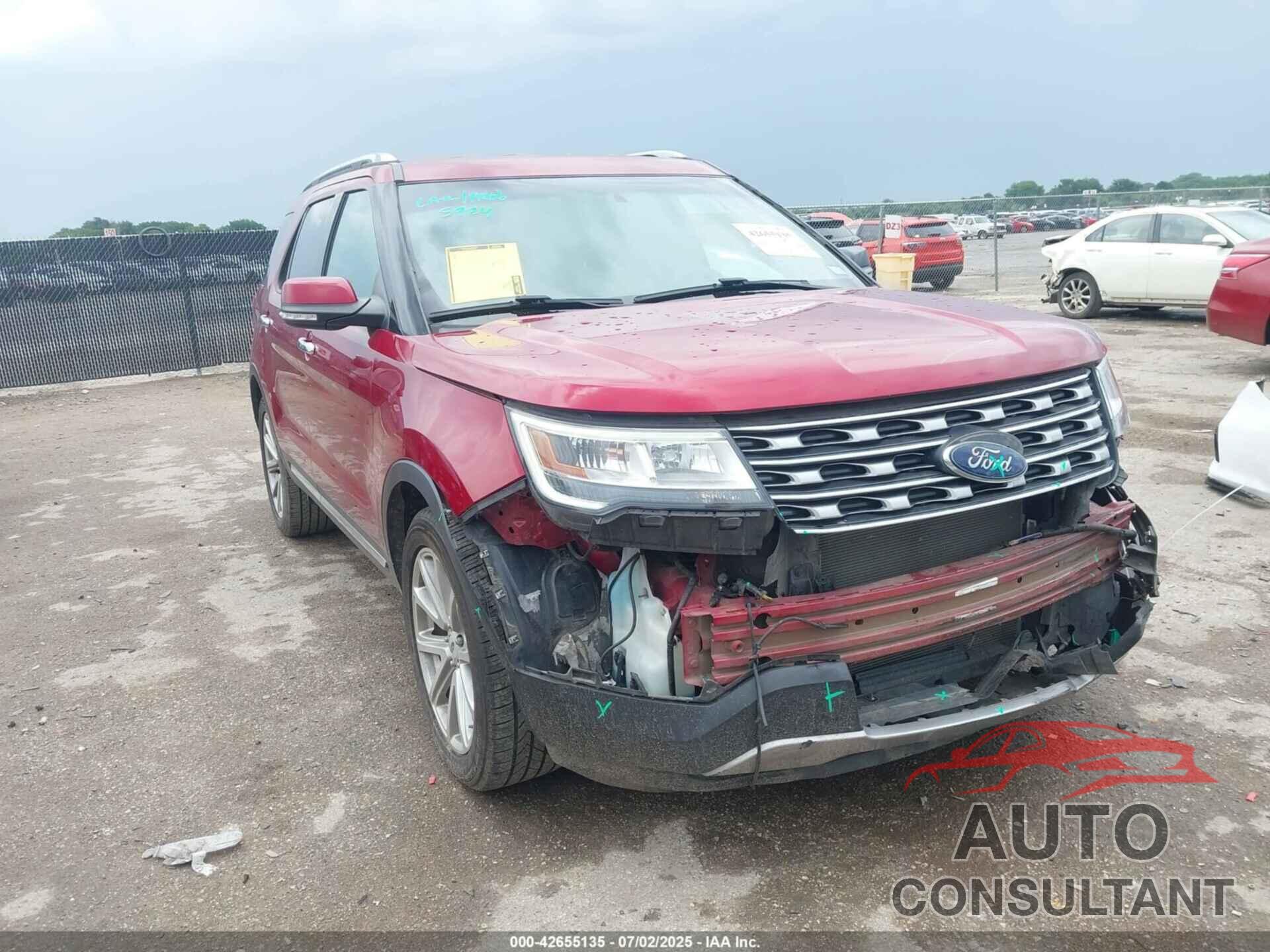 FORD EXPLORER 2017 - 1FM5K7F86HGD34439