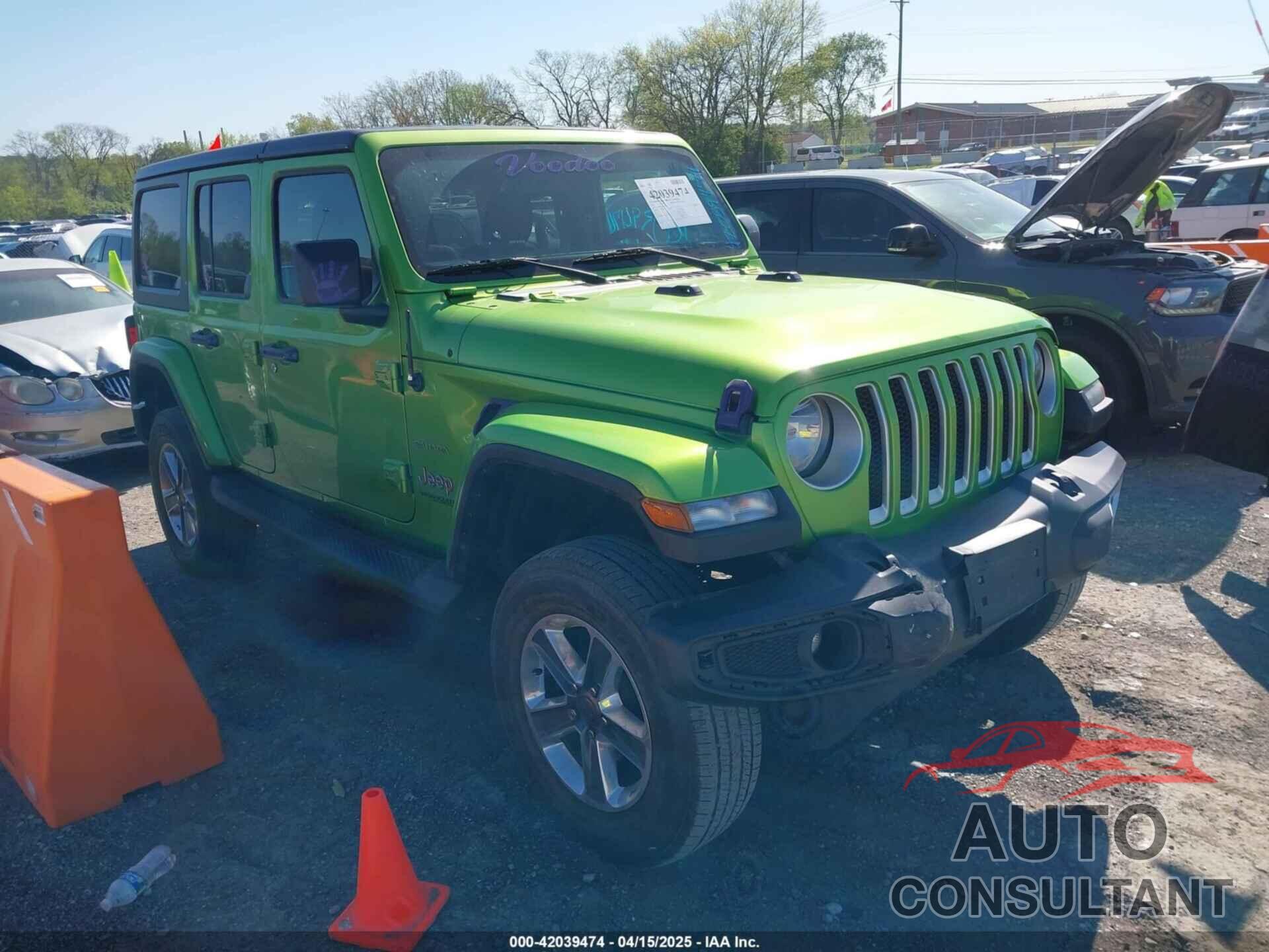 JEEP WRANGLER UNLIMITED 2019 - 1C4HJXEN1KW592876