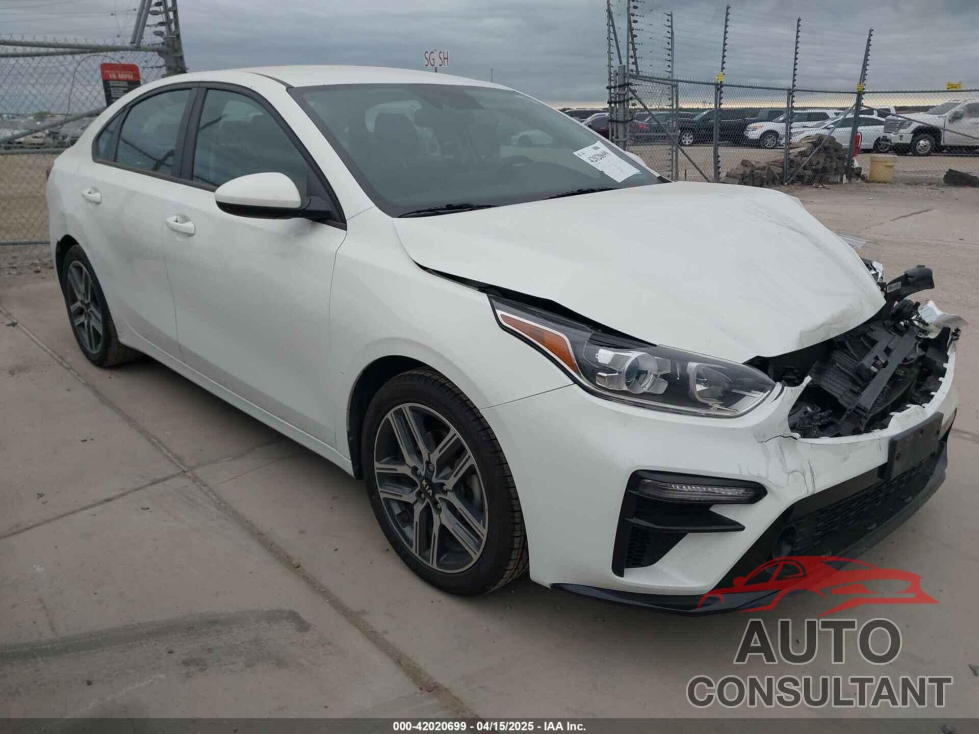 KIA FORTE 2019 - 3KPF34AD8KE006973