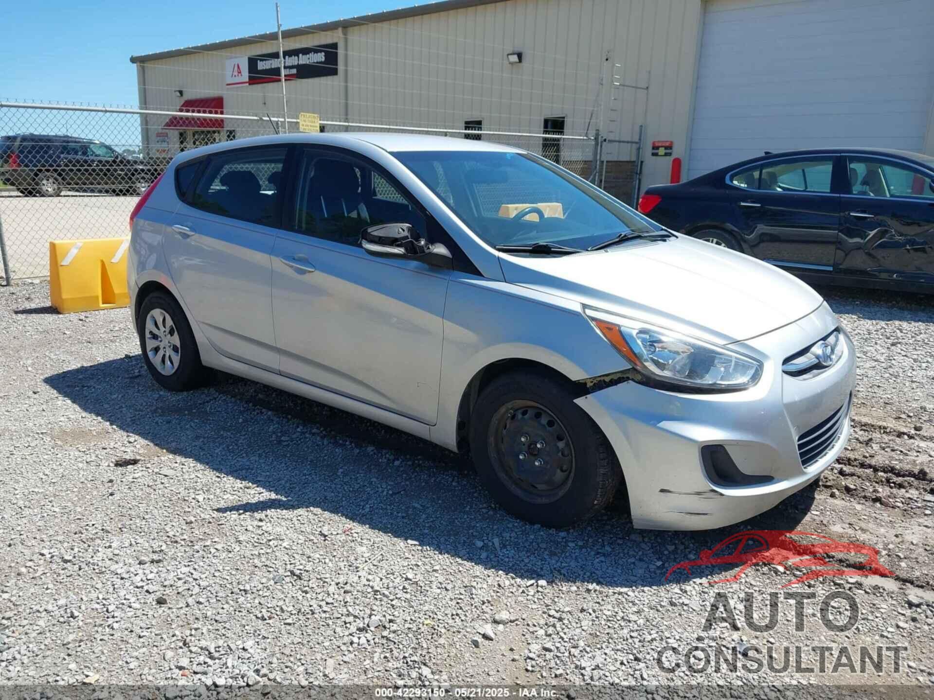 HYUNDAI ACCENT 2016 - KMHCT5AEXGU269388