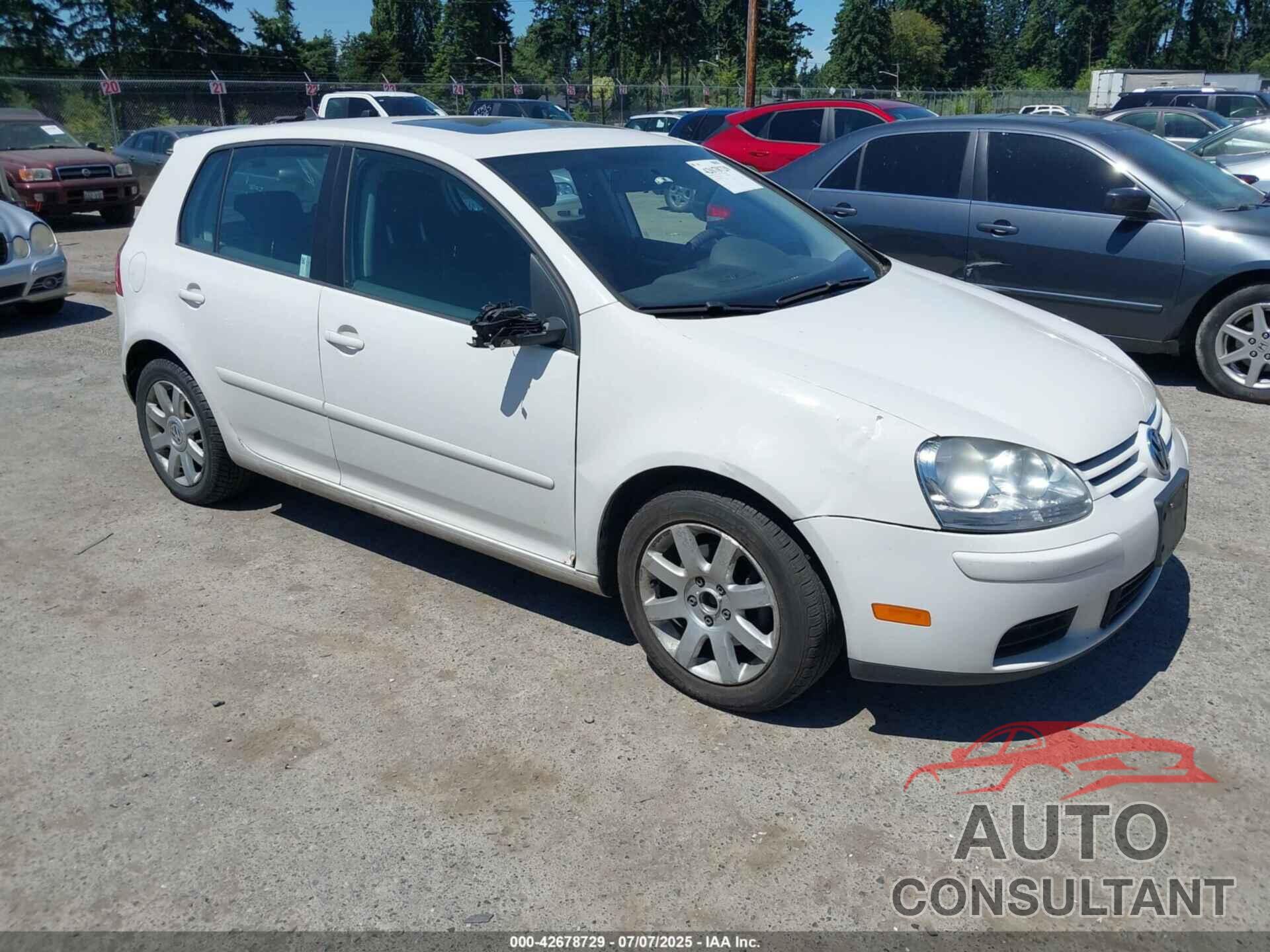 VOLKSWAGEN RABBIT 2009 - WVWDB71K49W142236